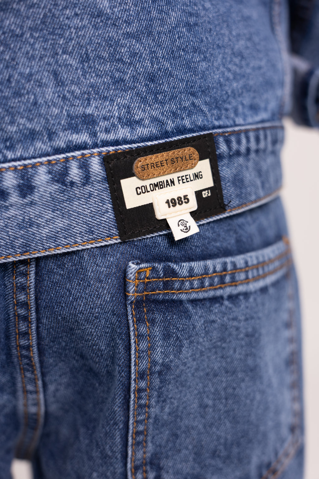 Chaqueta Denim para Hombre - Cazadora de Mezclilla Oversize Lavado Clásico Trucker Jacket