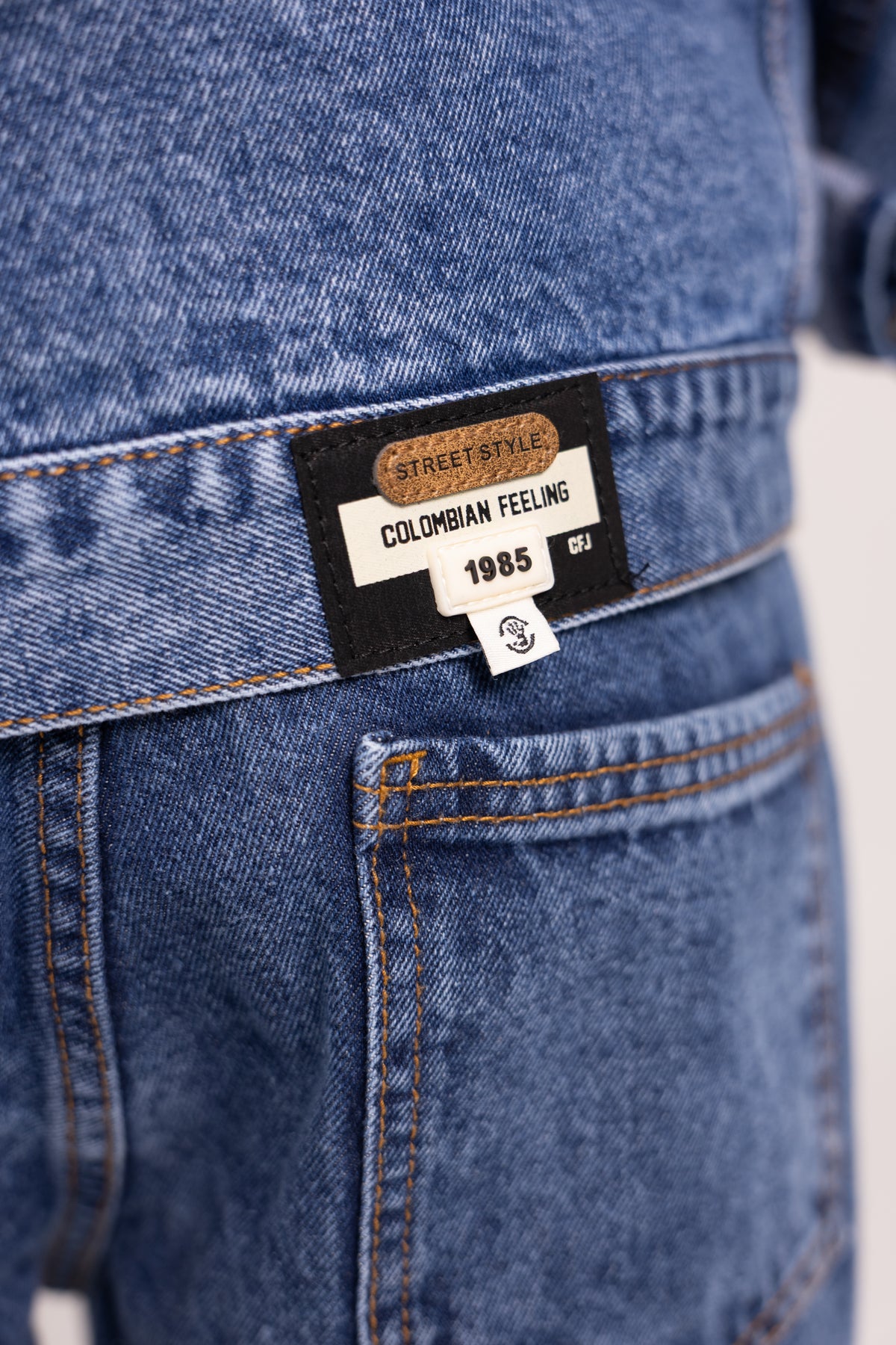 Chaqueta Denim para Hombre - Cazadora de Mezclilla Oversize Lavado Clásico Trucker Jacket