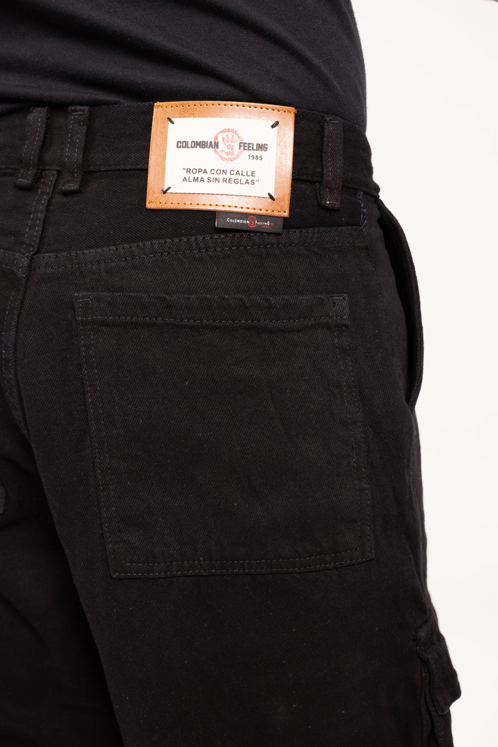 Pantalón Cargo Multibolsillos para Hombre