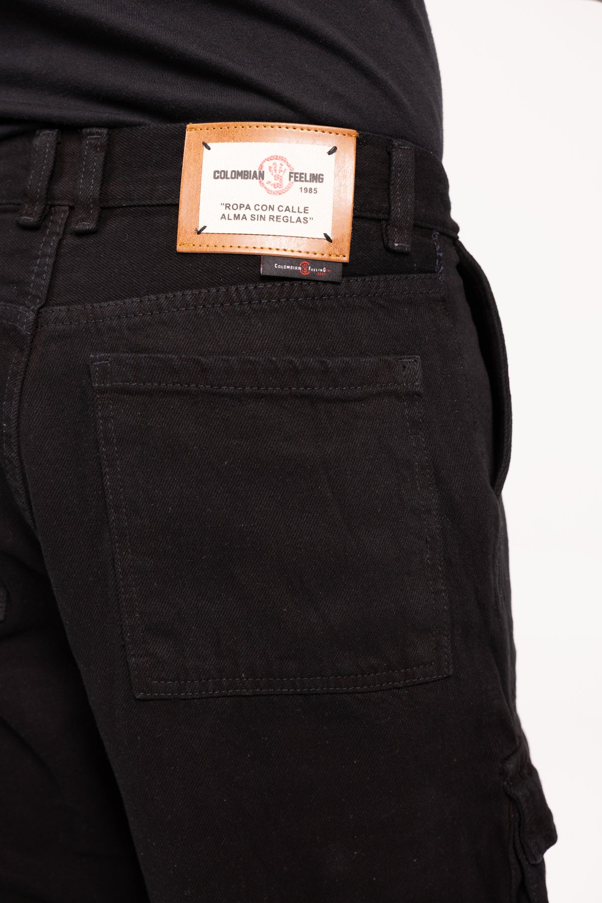 Pantalón Cargo Multibolsillos para Hombre