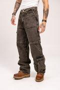 Pantalón Cargo Multibolsillos para Hombre