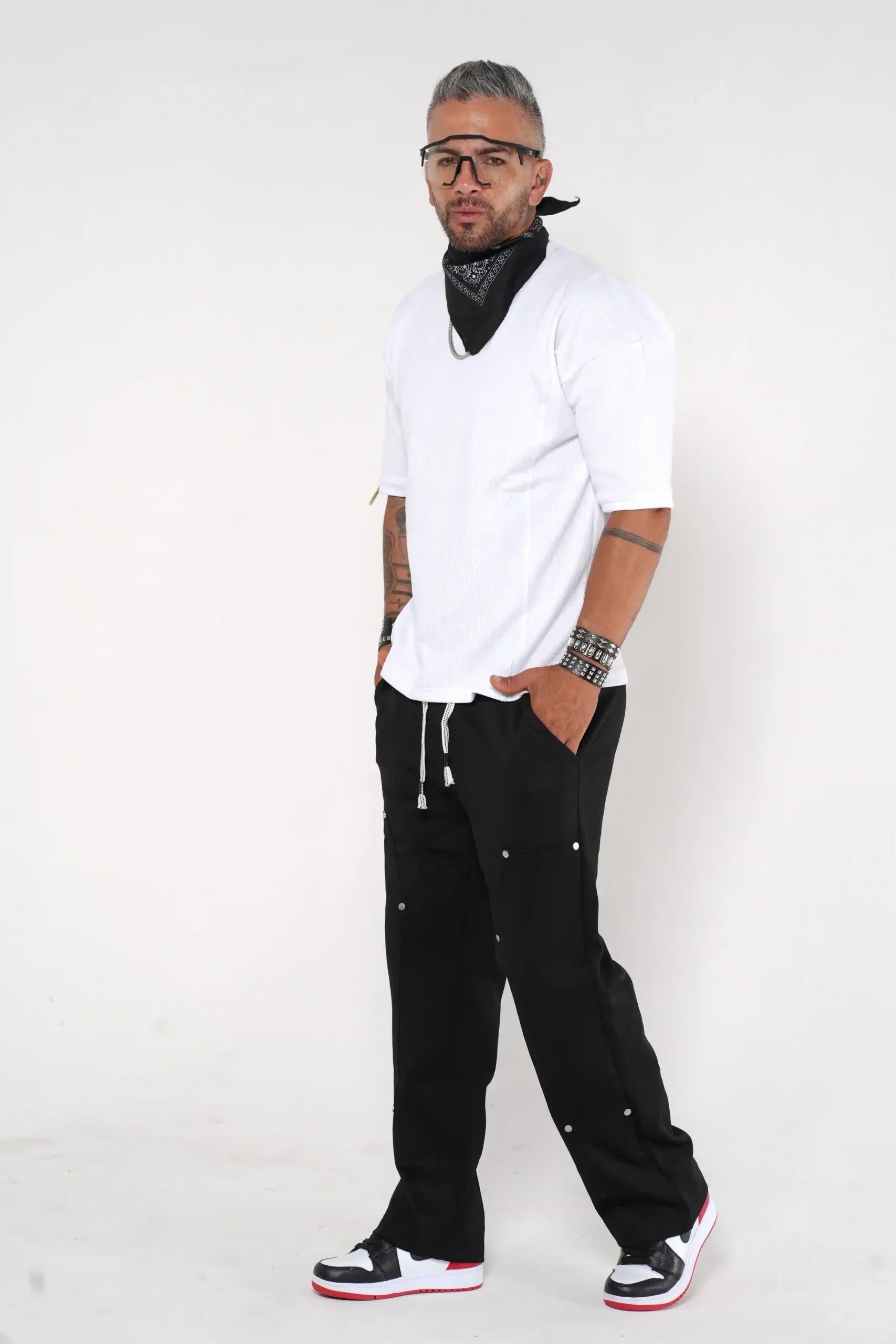 Camiseta Oversize Texturizada Blanca - Estilo Minimalista Urbano
