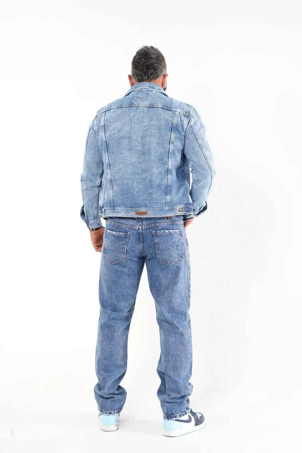 Chaqueta Denim Clásica Azul stone - Estilo Streetwear