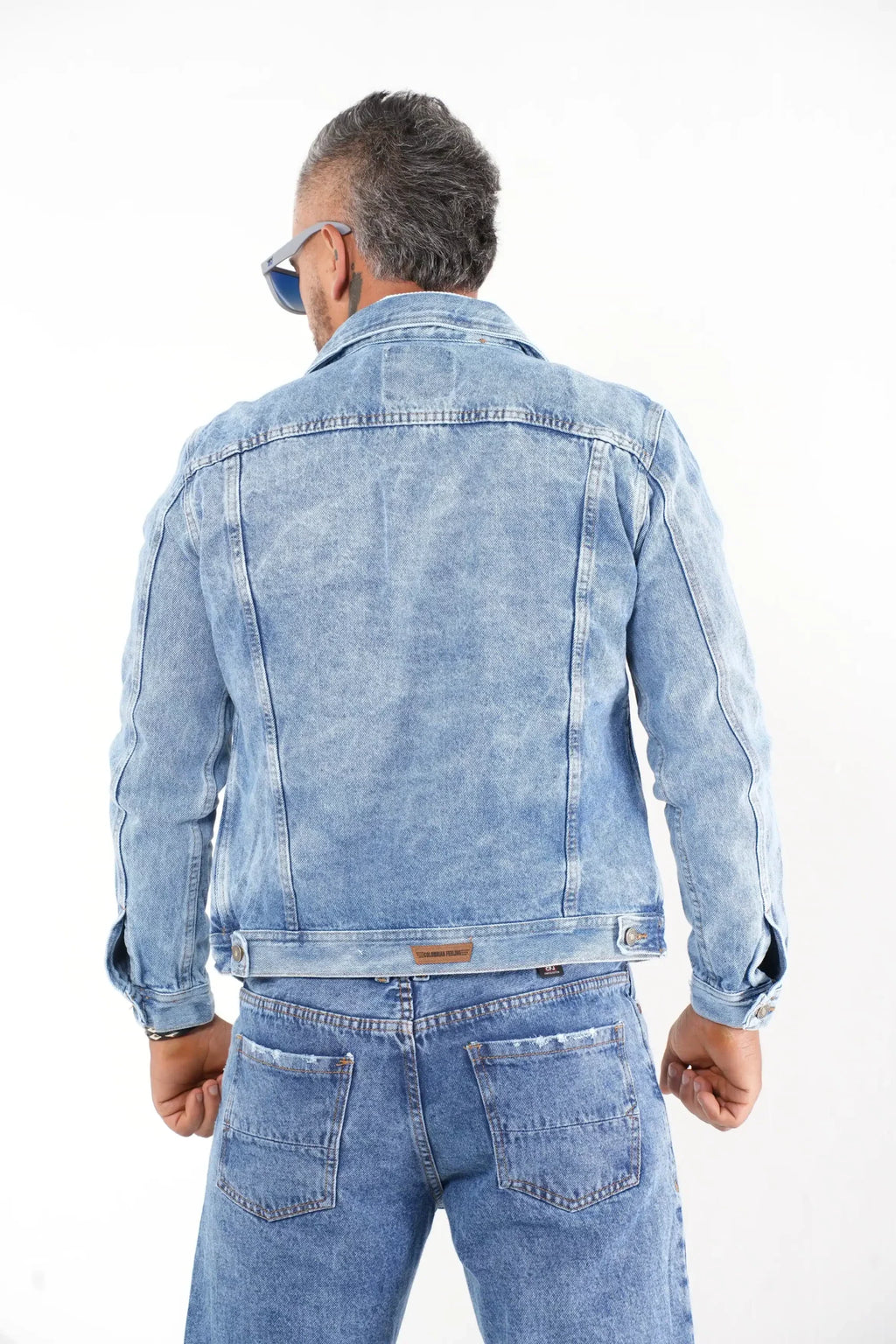 Chaqueta Denim Clásica Azul stone - Estilo Streetwear