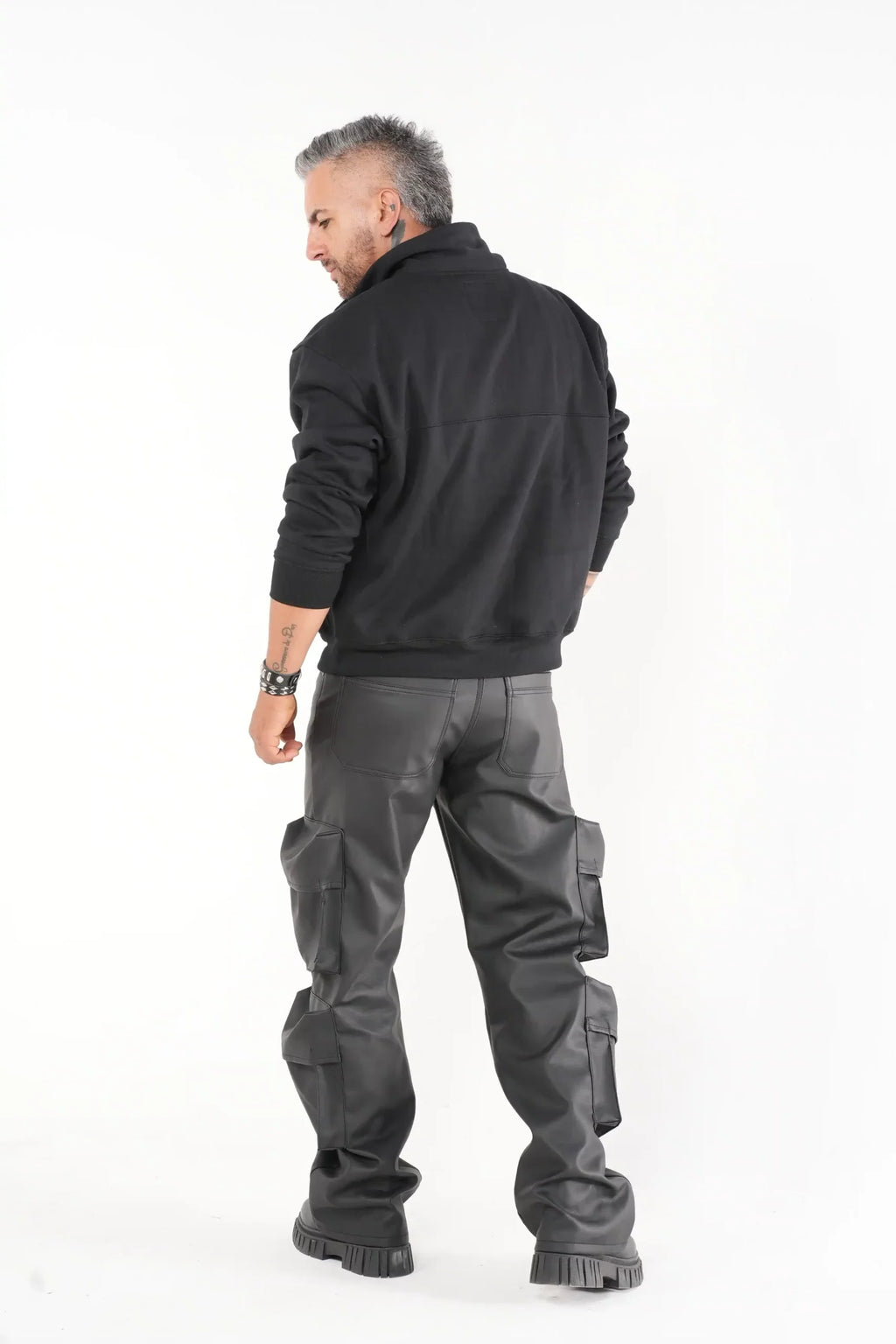 Pantalon efecto cuero Ref. 05