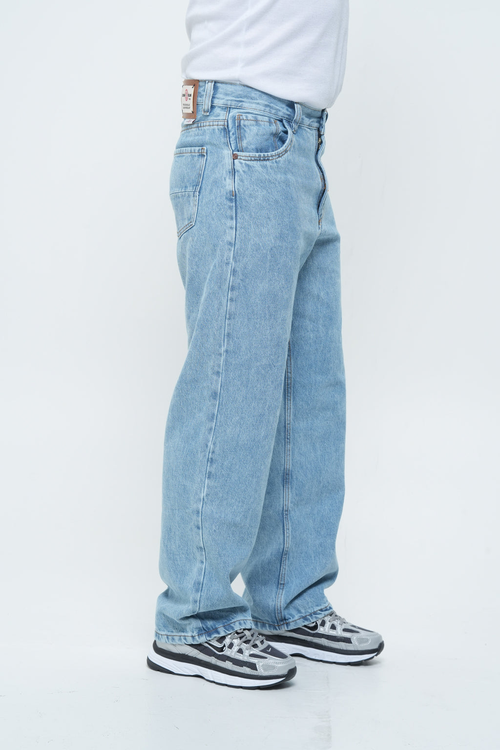 Jean Skate Hombre Azul Hielo | Denim