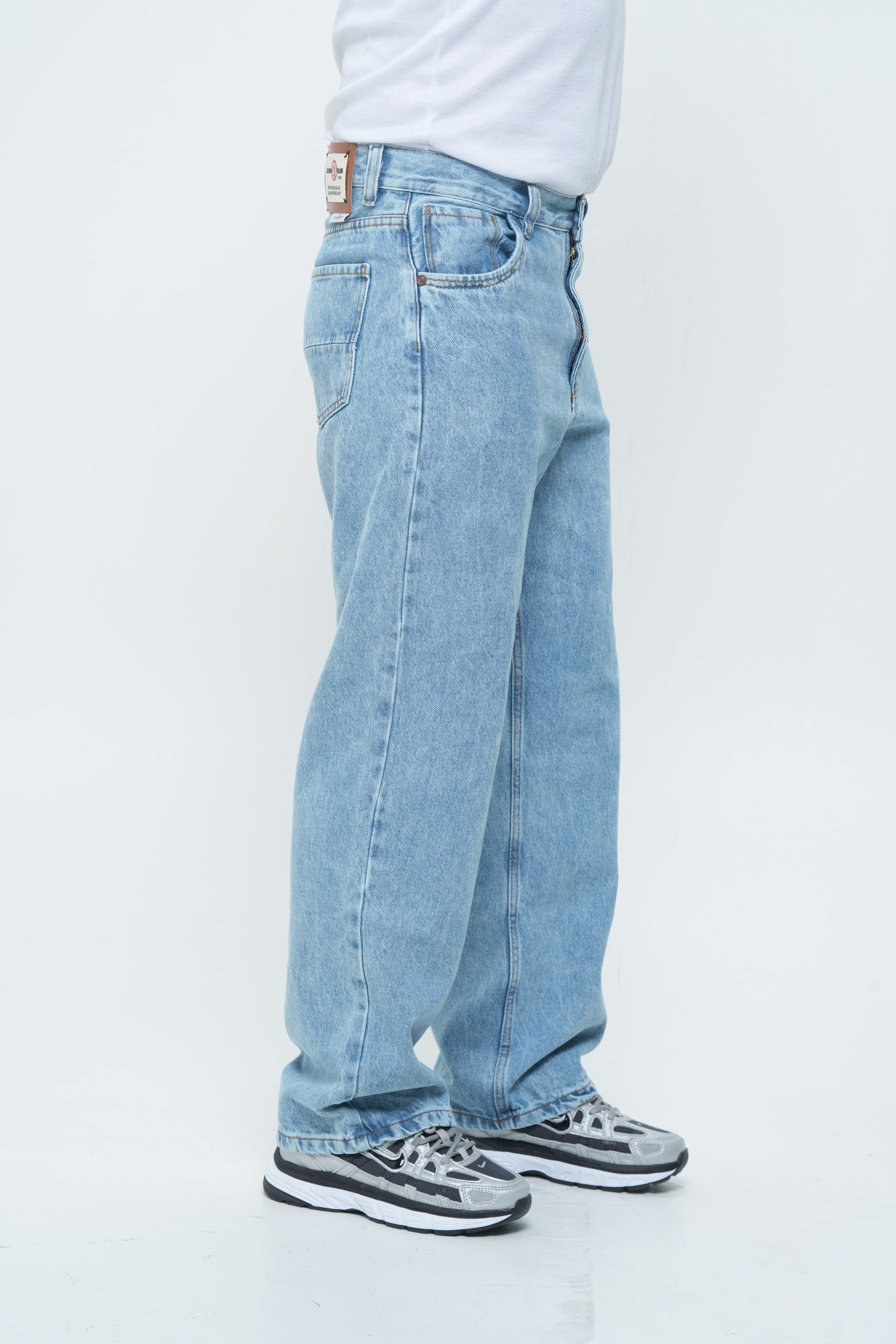 Jean Skate Hombre Azul Hielo | Denim