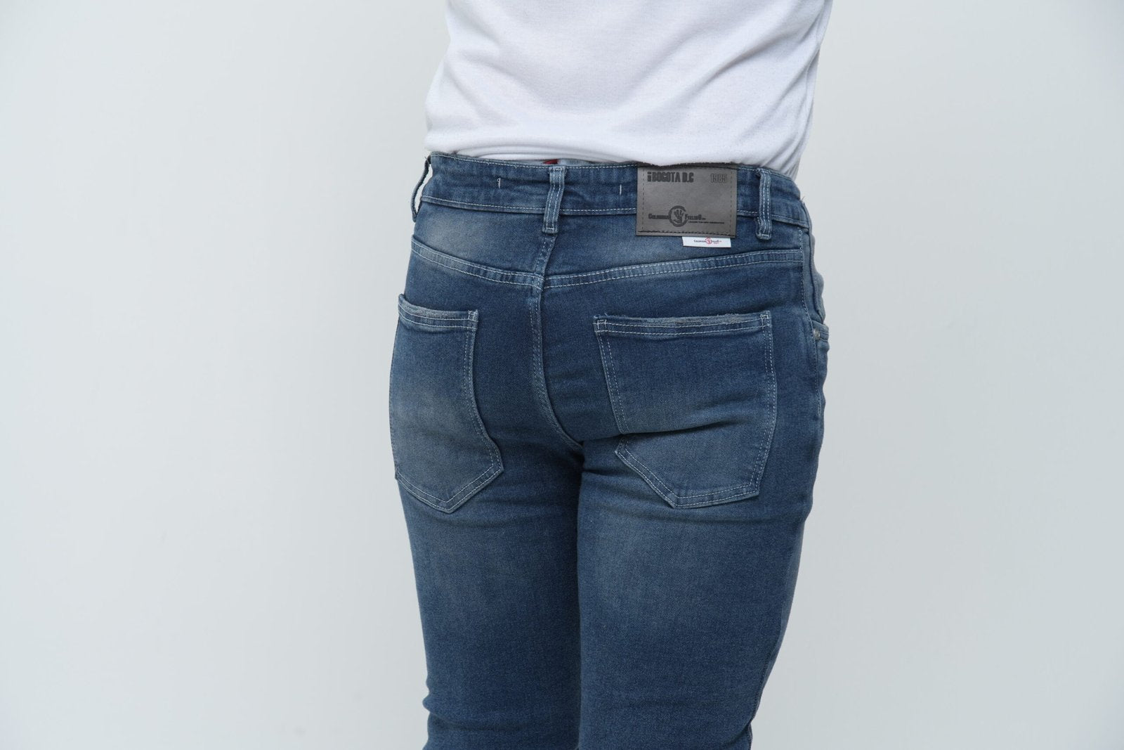 Jeans Hombre Skinny Stone Oscuro Dirty