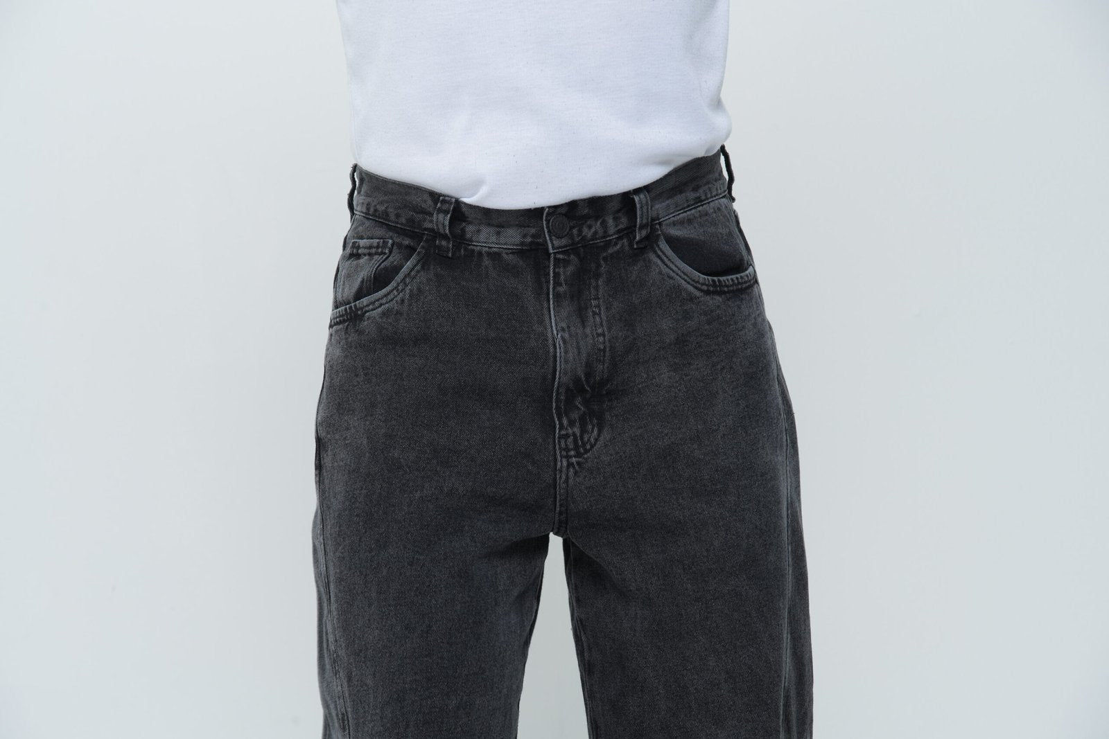 Jean Baggy Extra Cargo Gris