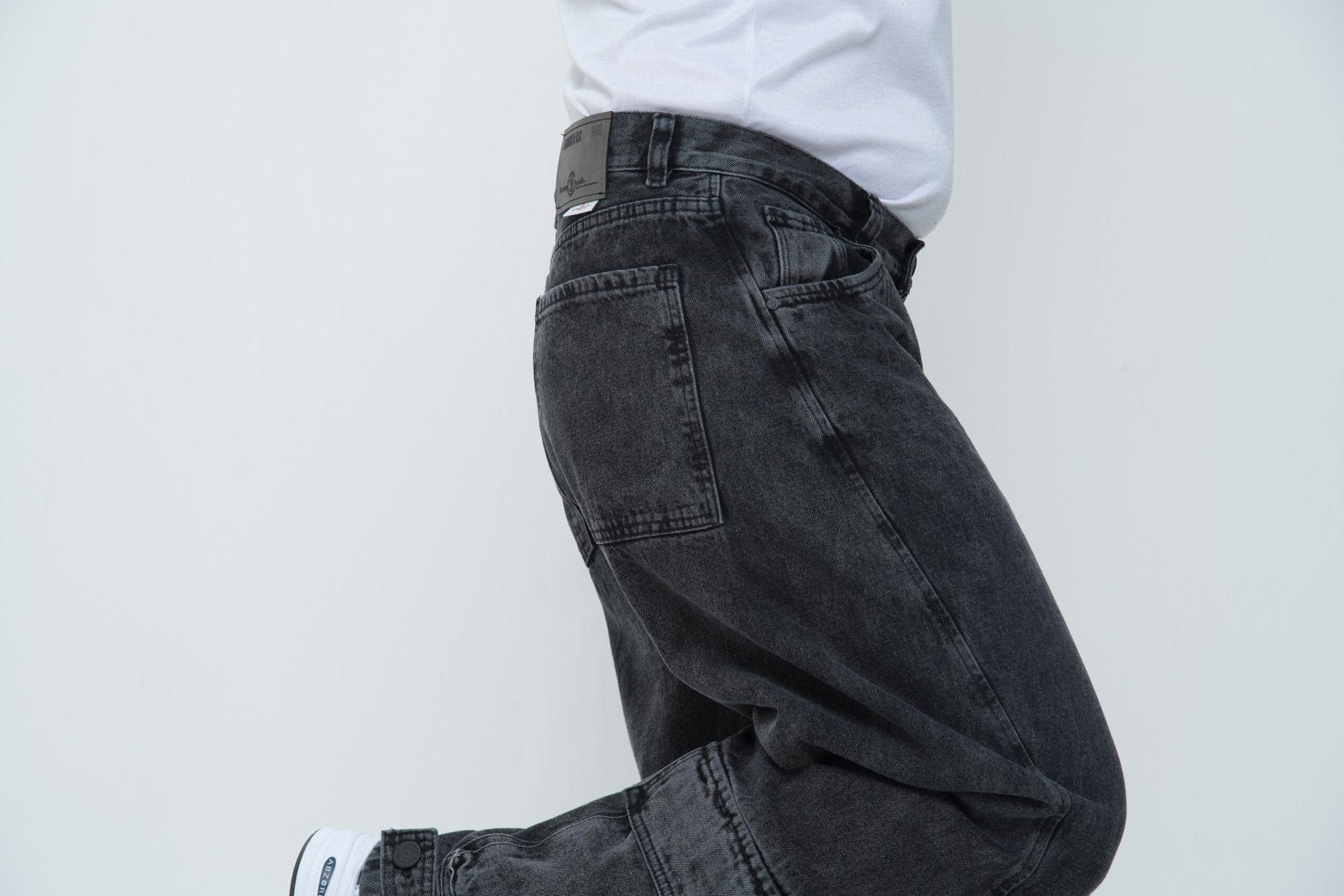 Jean Baggy Extra Cargo Gris