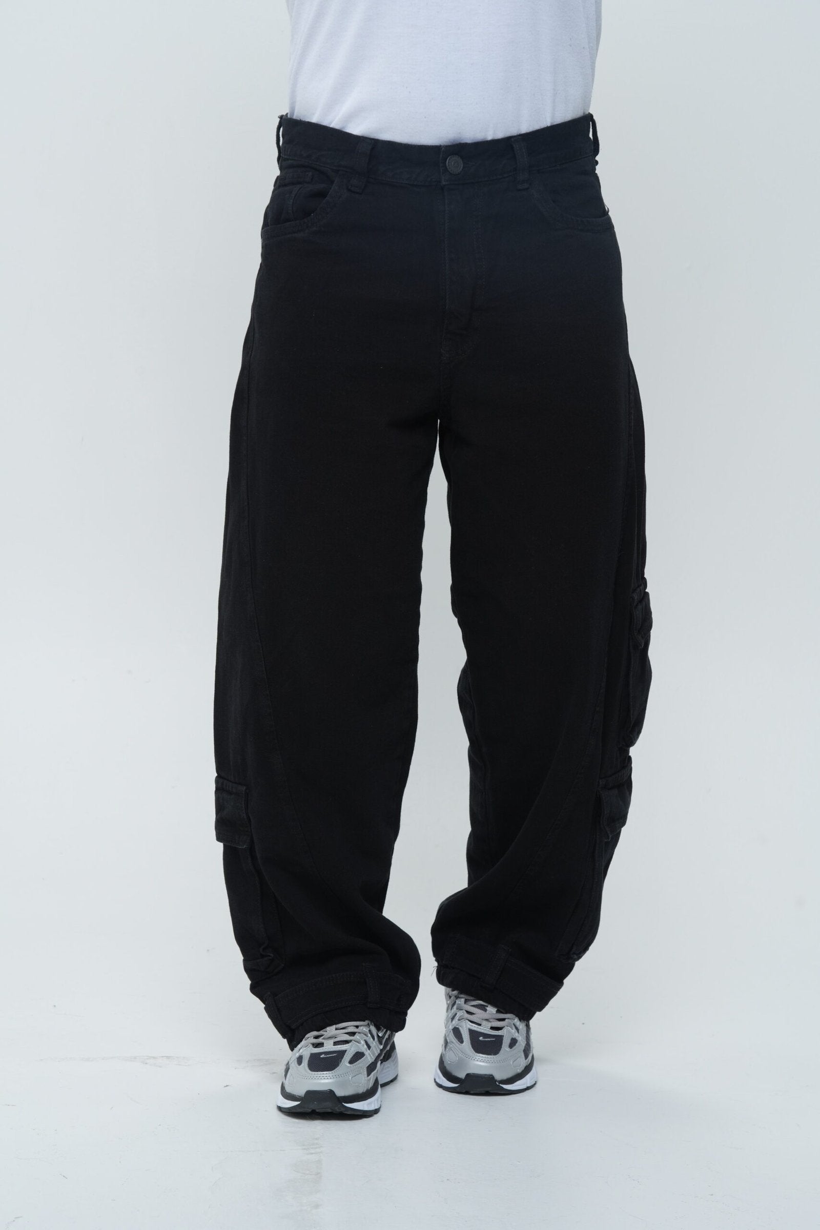 Jean Baggy Extra Cargo Negro