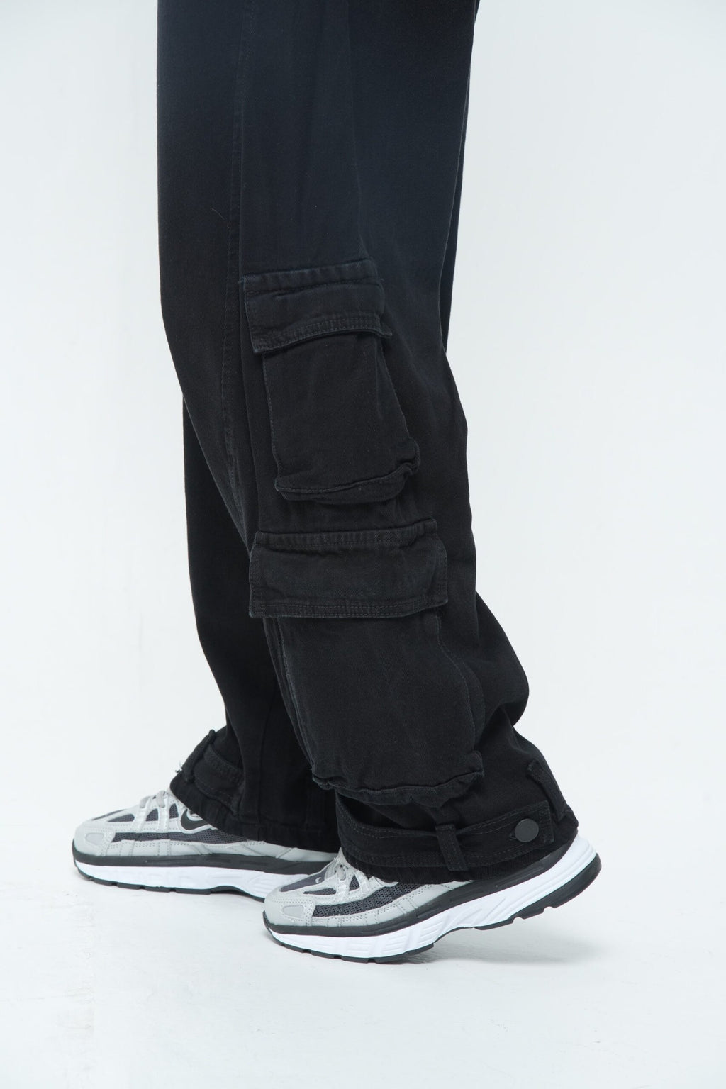 Jean Baggy Extra Cargo Negro