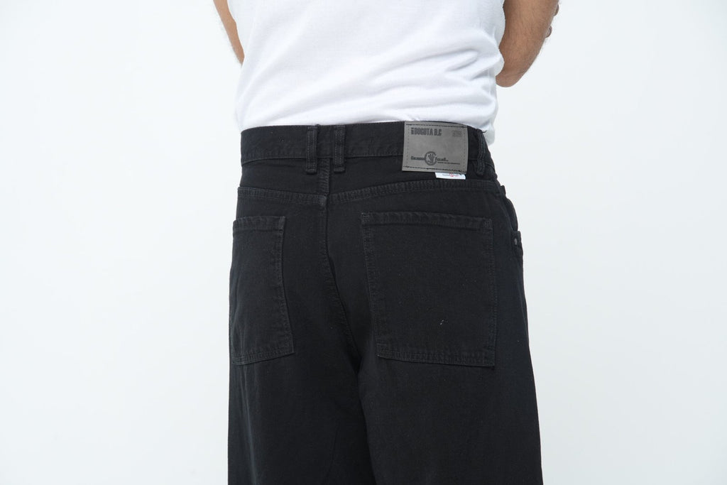Jean Baggy Extra Cargo Negro
