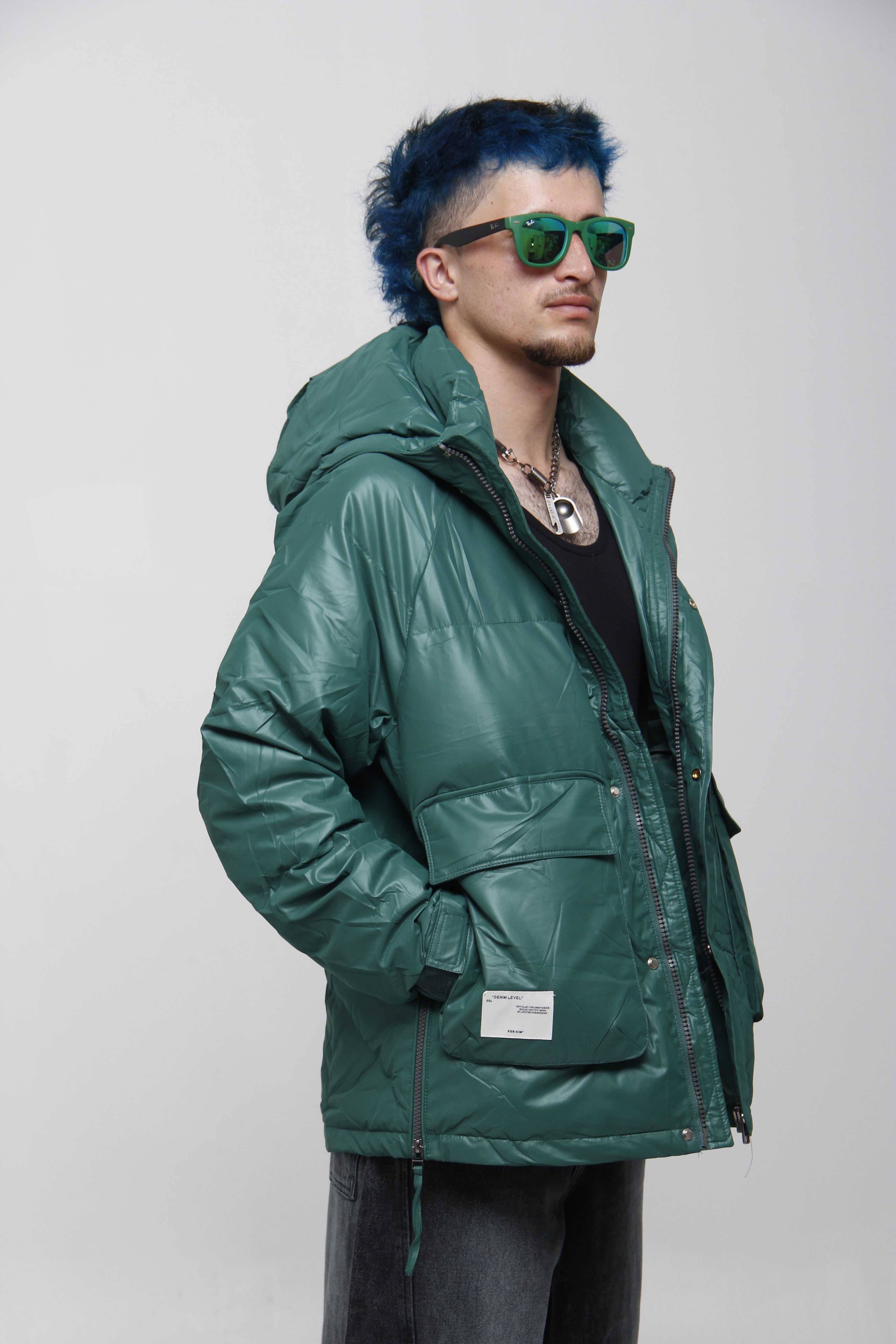 Chaqueta Puffer para Hombre Acolchada - Estilo Parka Oversize
