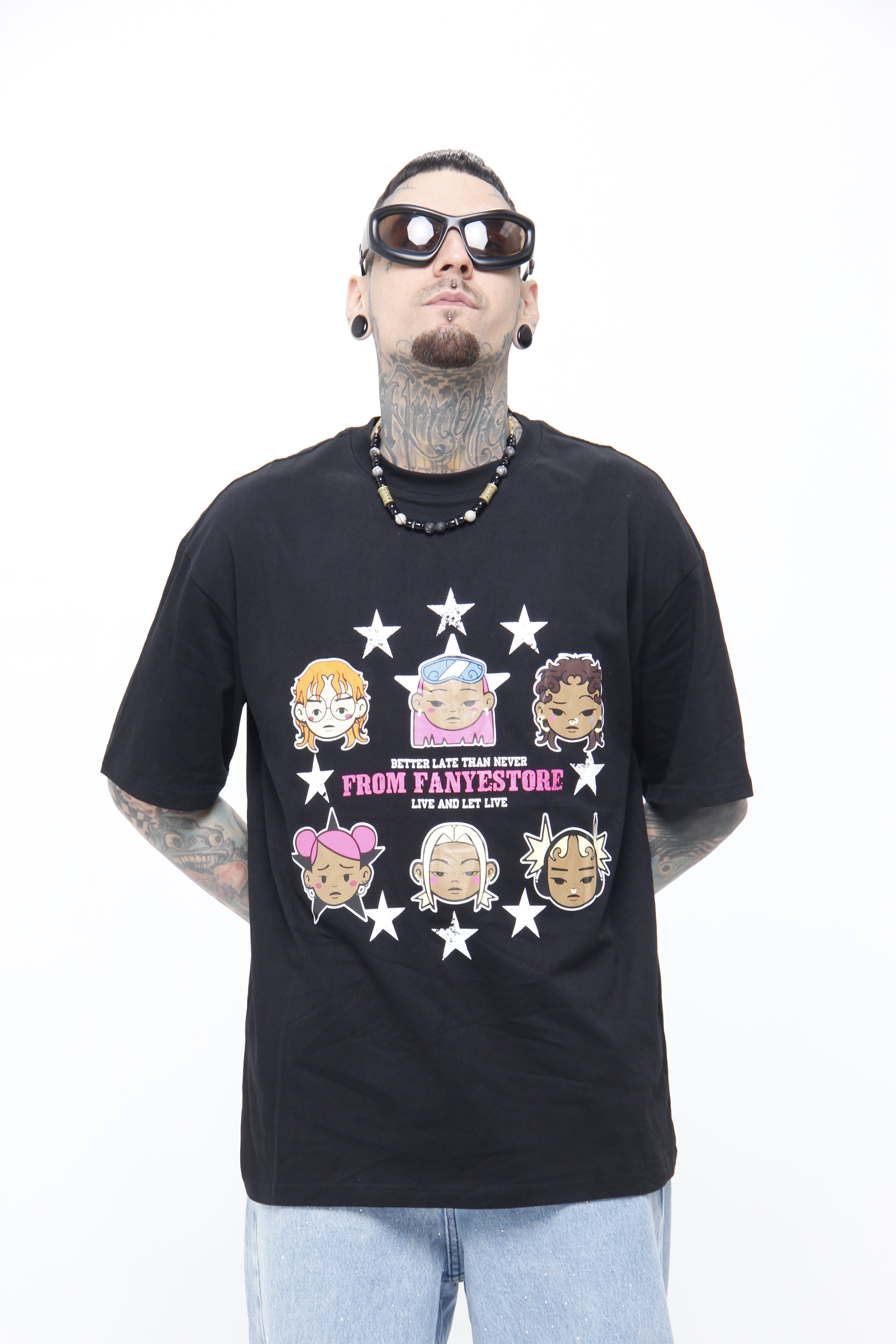 Camiseta Oversize  Graphic Tee – sreetwear "From Fanyestore"