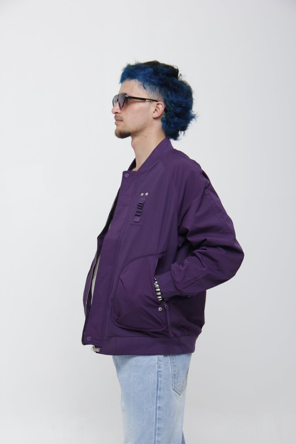 Chaqueta Bomber Oversize para Hombre - Estilo Urbano