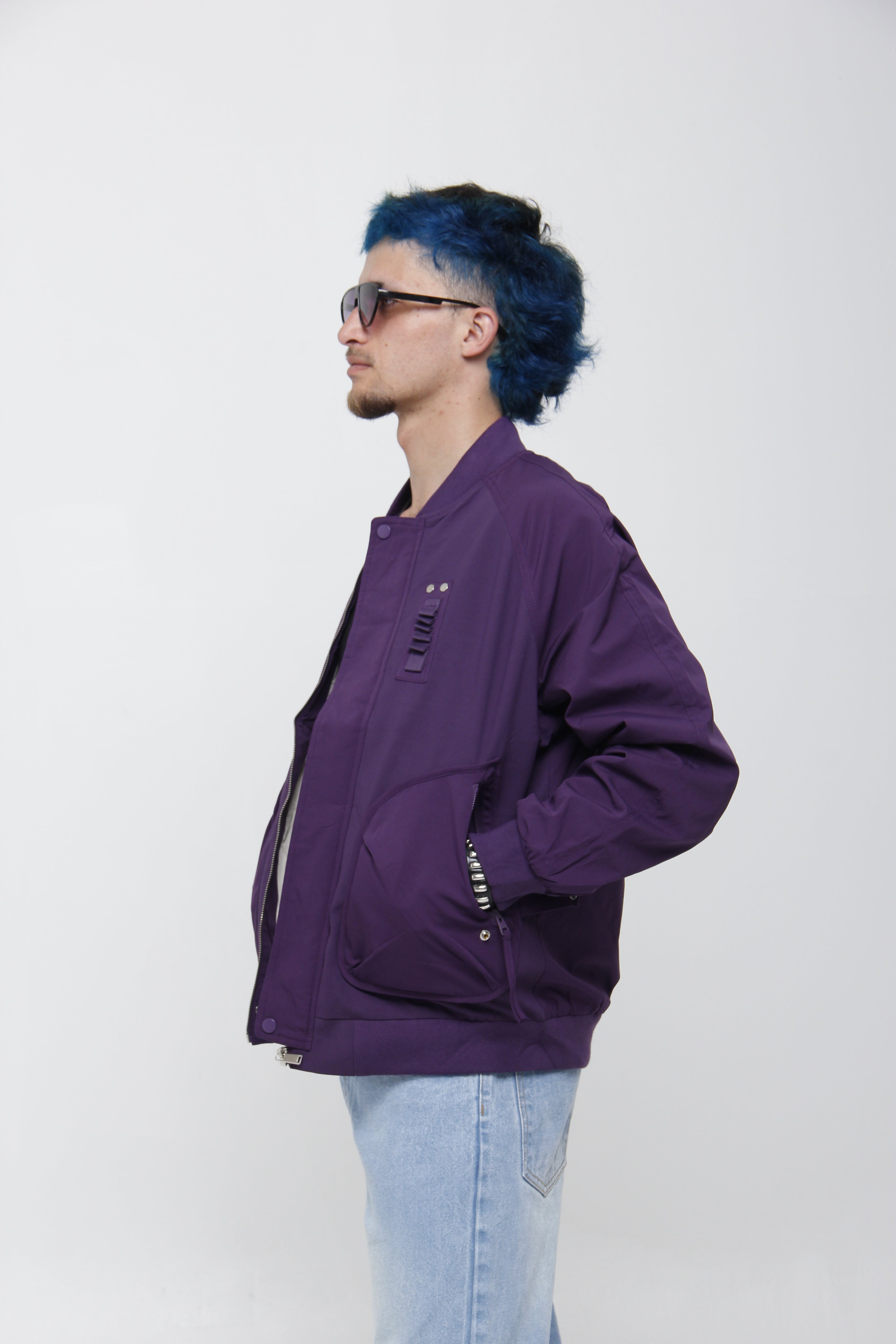 Chaqueta Bomber Oversize para Hombre - Estilo Urbano