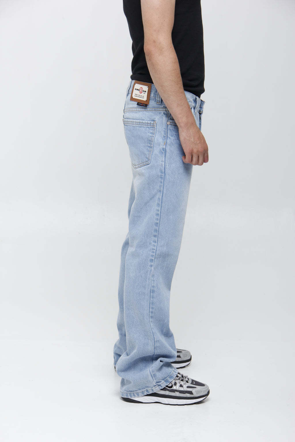 Jean Azul Relaxed Fit para Hombre - Estilo Urbano Vintage