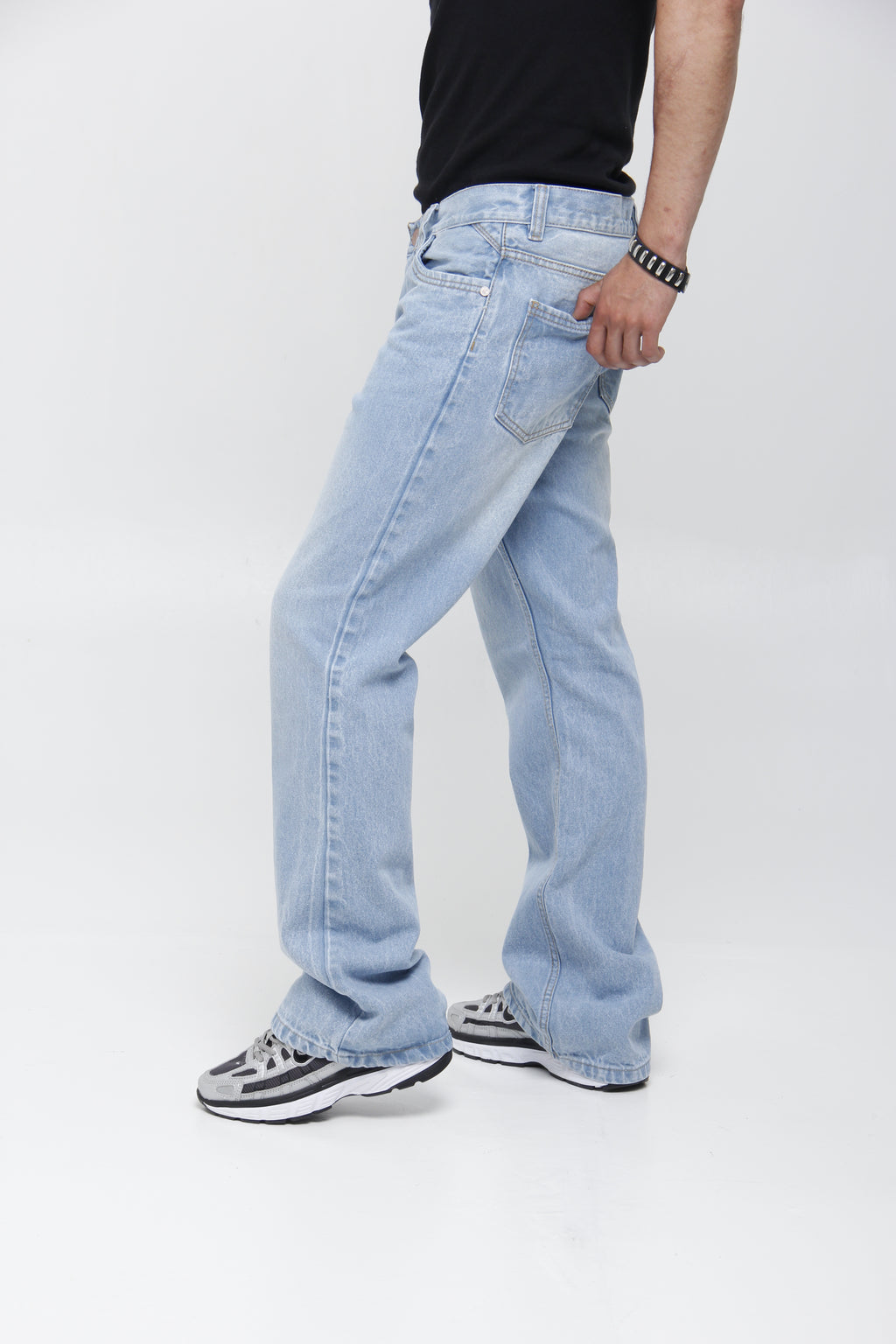 Jean Azul Relaxed Fit para Hombre - Estilo Urbano Vintage