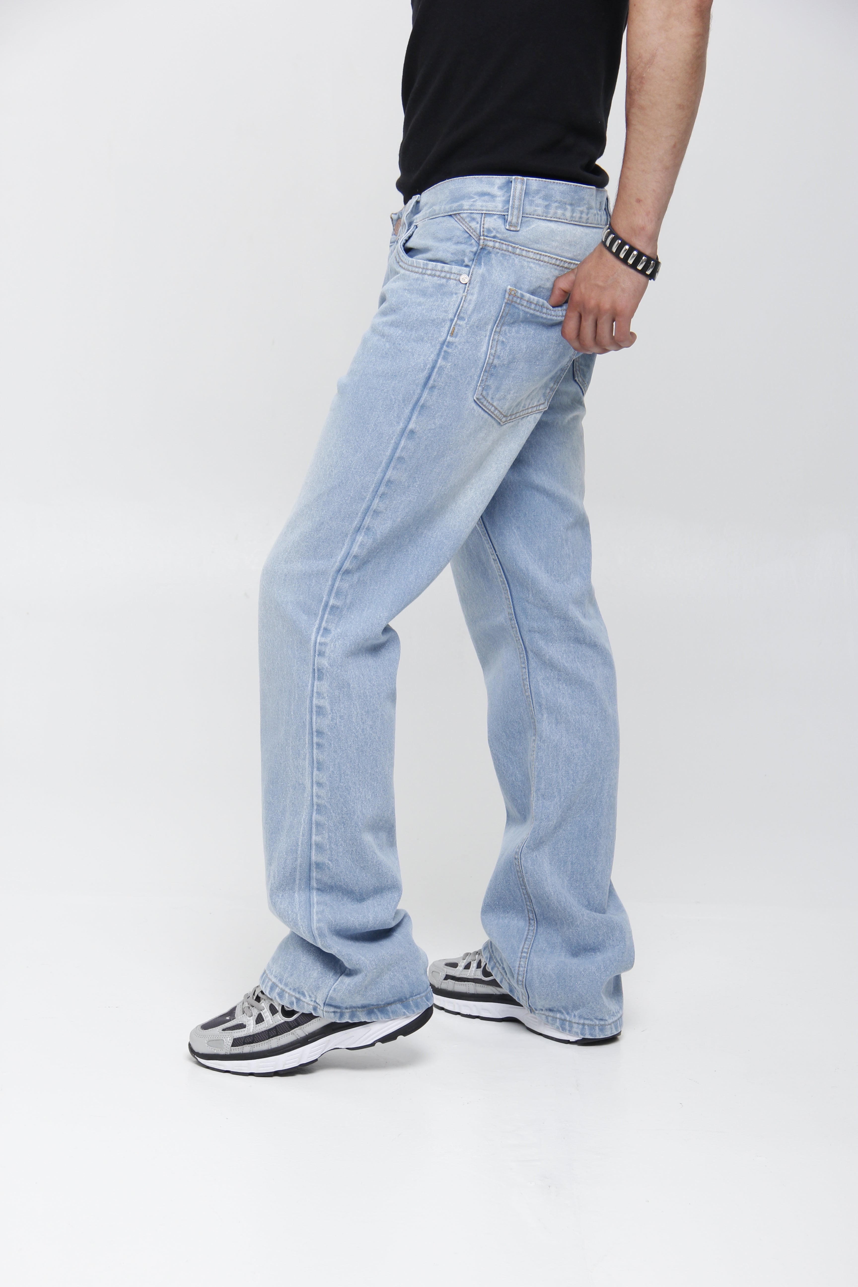 Jean Azul Relaxed Fit para Hombre - Estilo Urbano Vintage