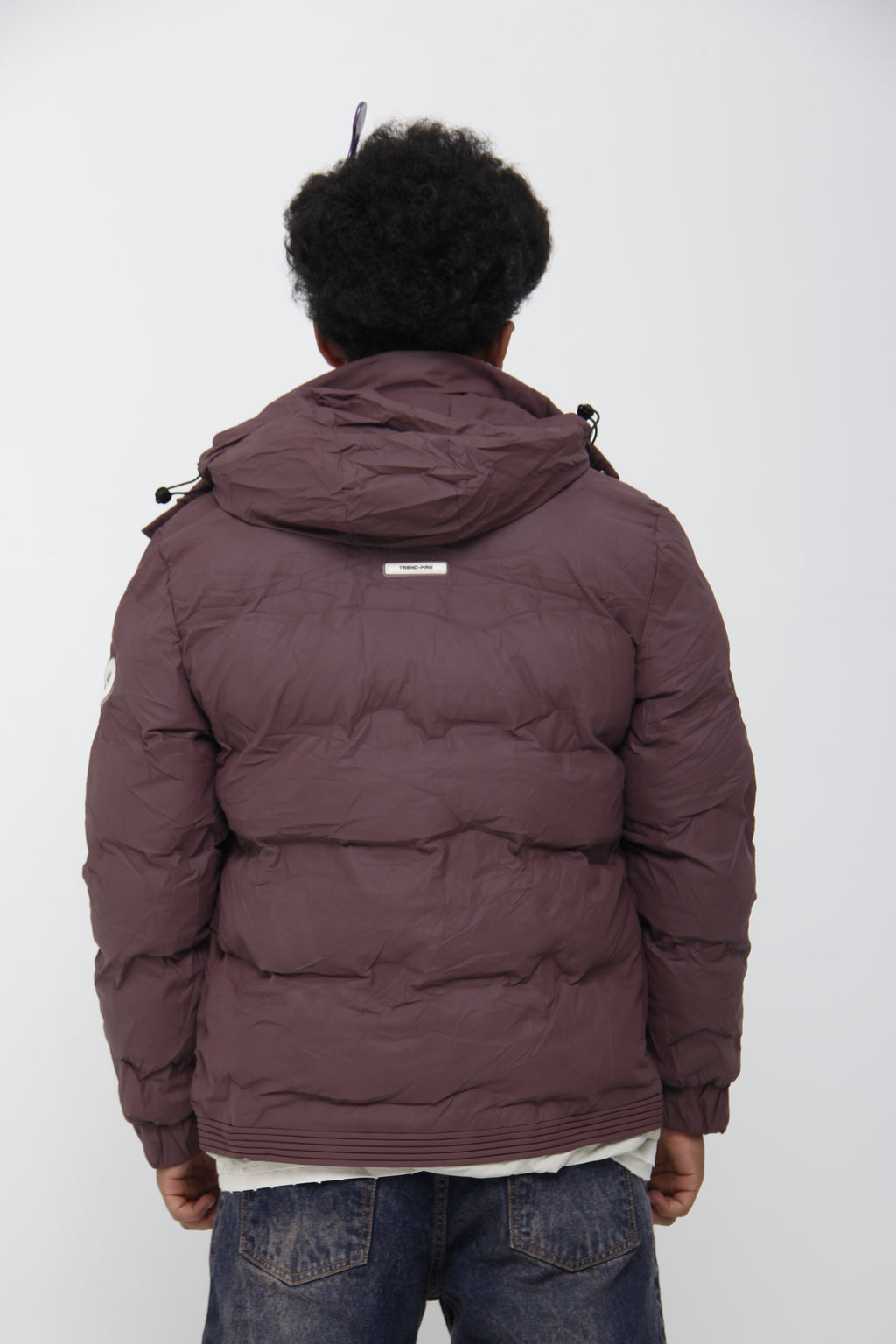 Chaqueta Puffer Acolchada Impermeable para Hombre - Streetwear