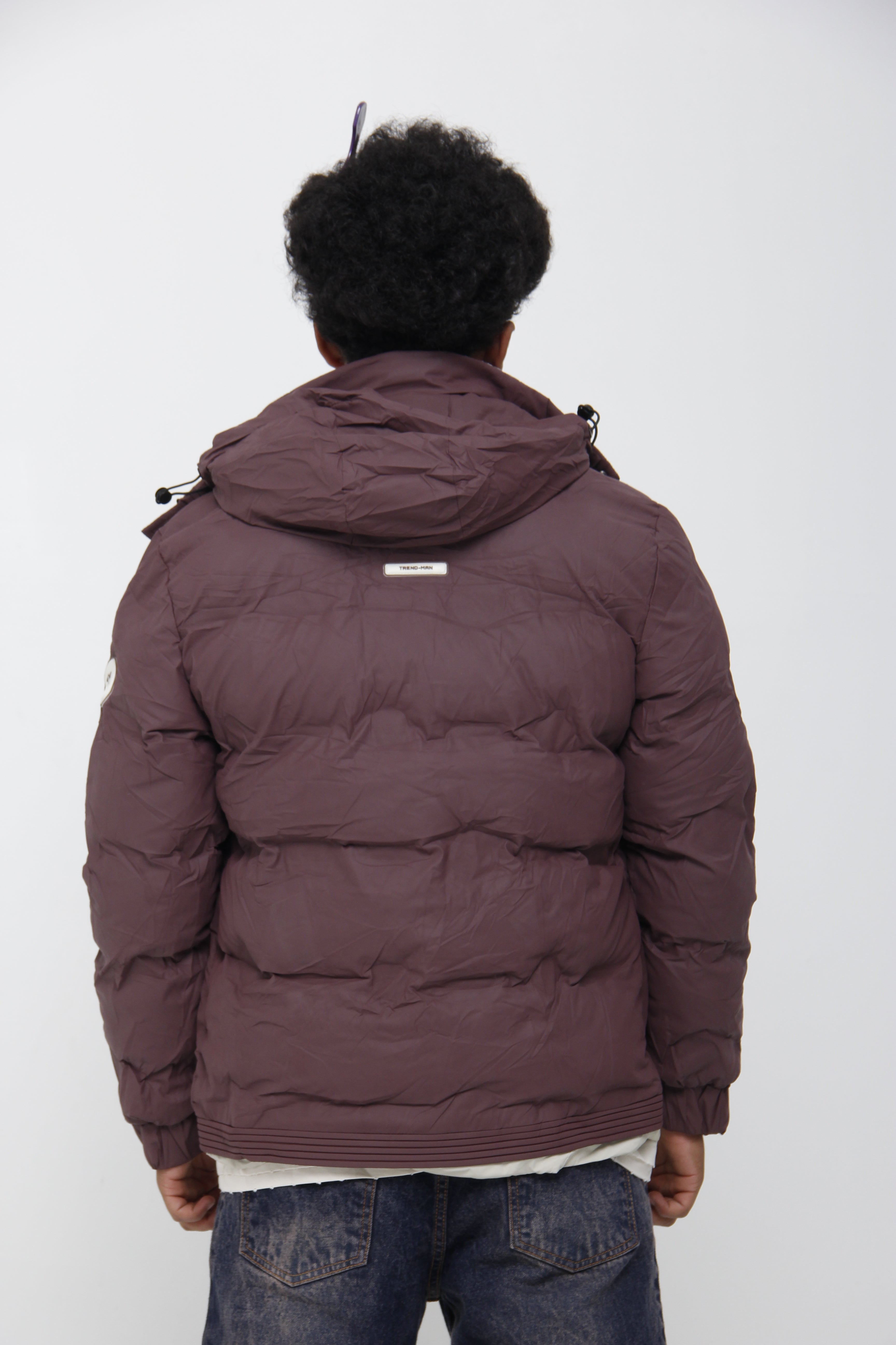 Chaqueta Puffer Acolchada Impermeable para Hombre - Streetwear