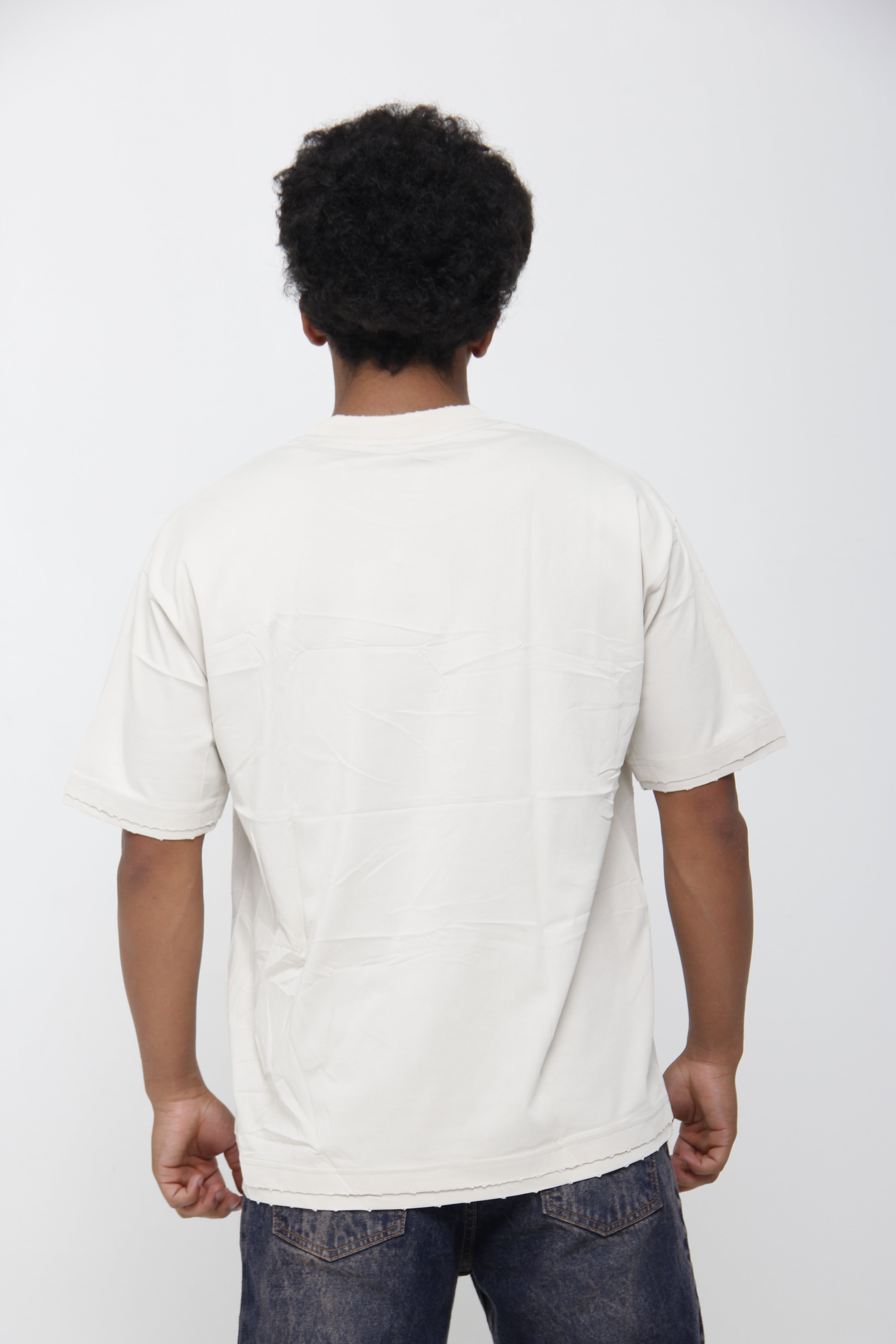 Camiseta Relax Fit Distressed - High-End Urban Style