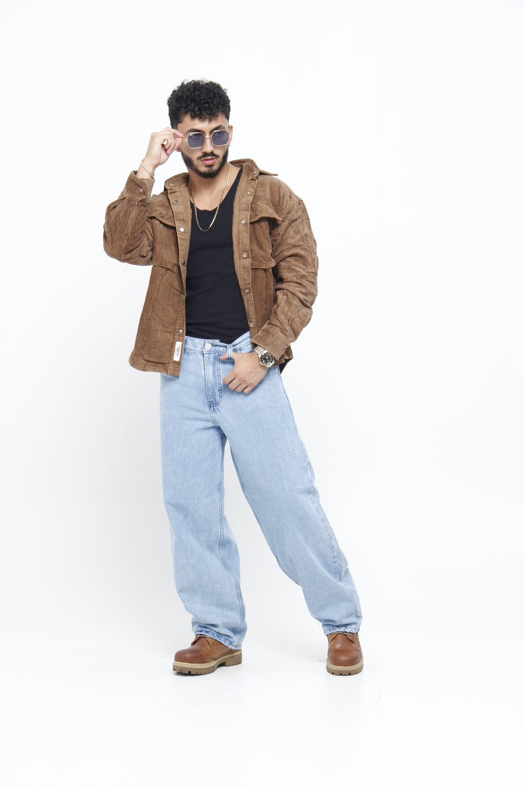 Jeans Super Baggy Hielo