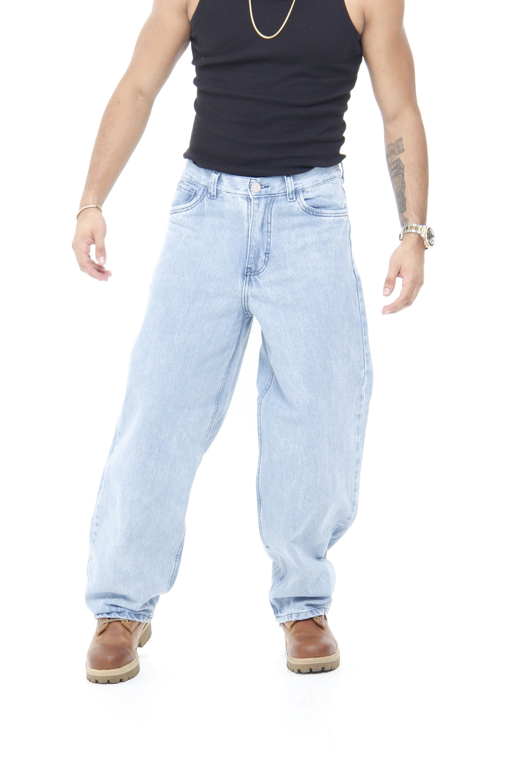 Jeans Super Baggy Hielo