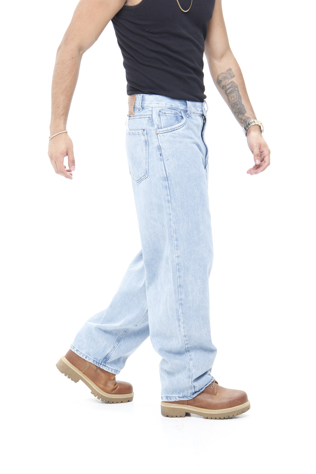 Jeans Super Baggy Hielo