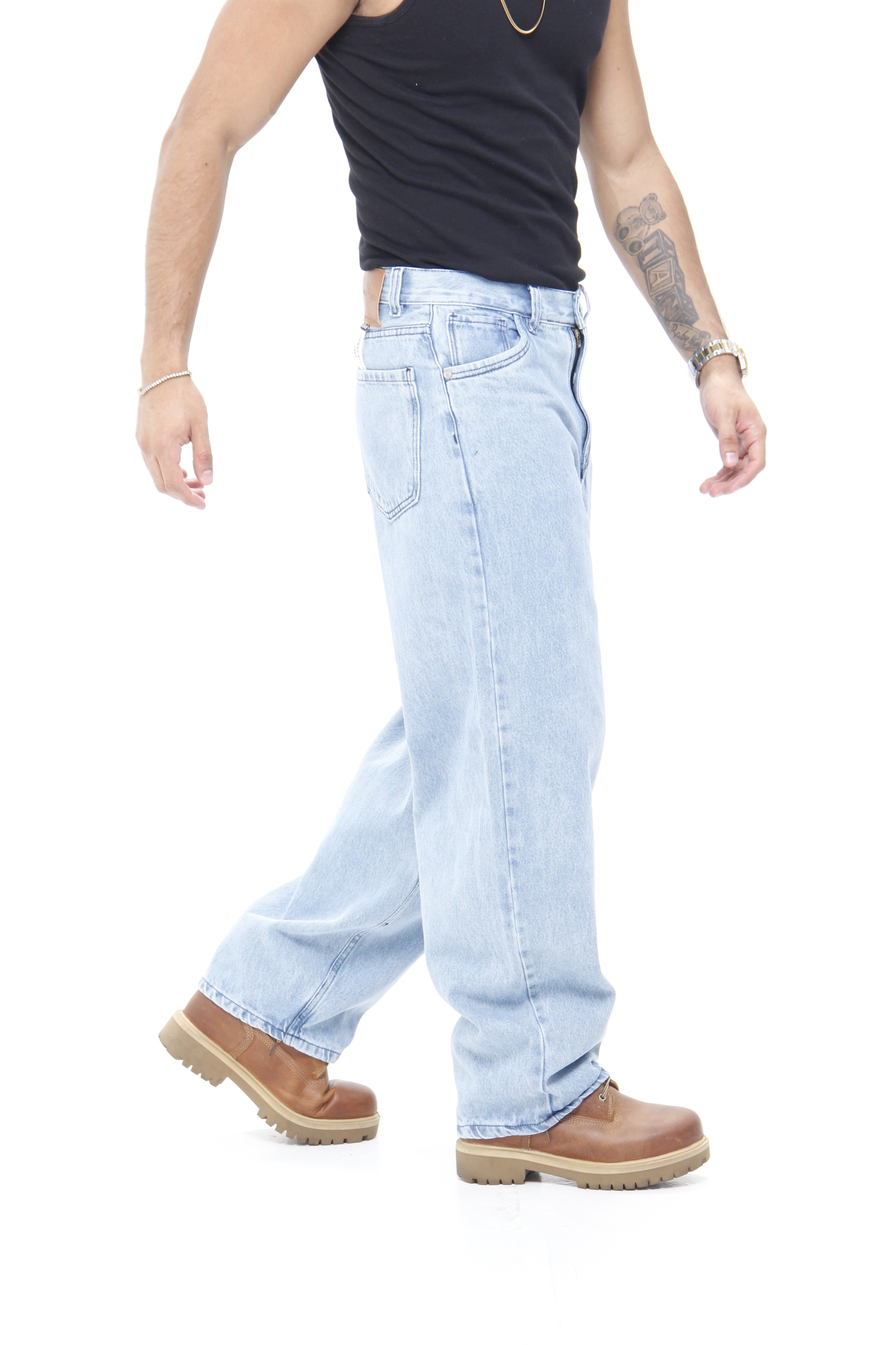 Jeans Super Baggy Hielo