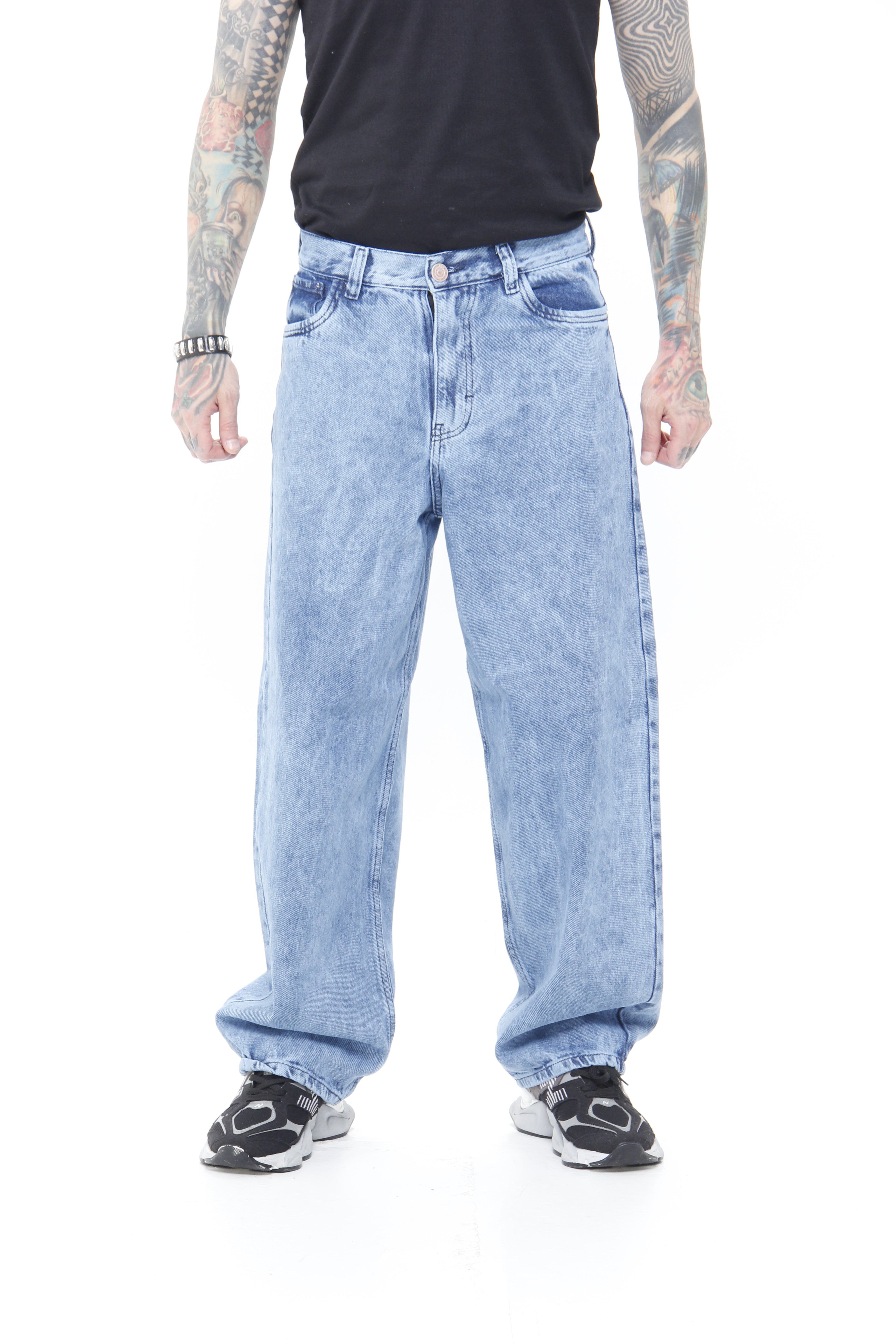 Jeans Super Baggy Hielo