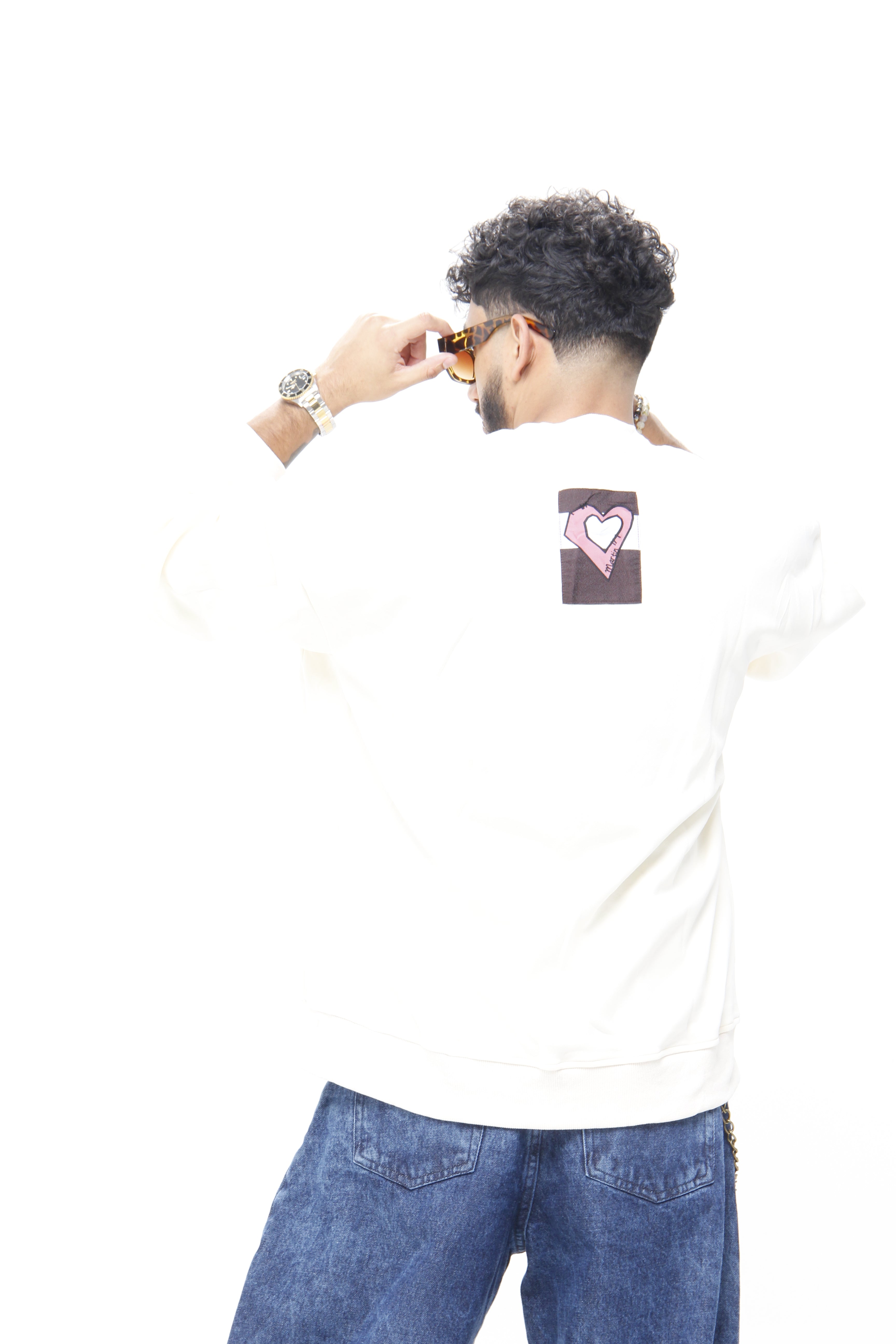 Buzo Manga Larga Cream