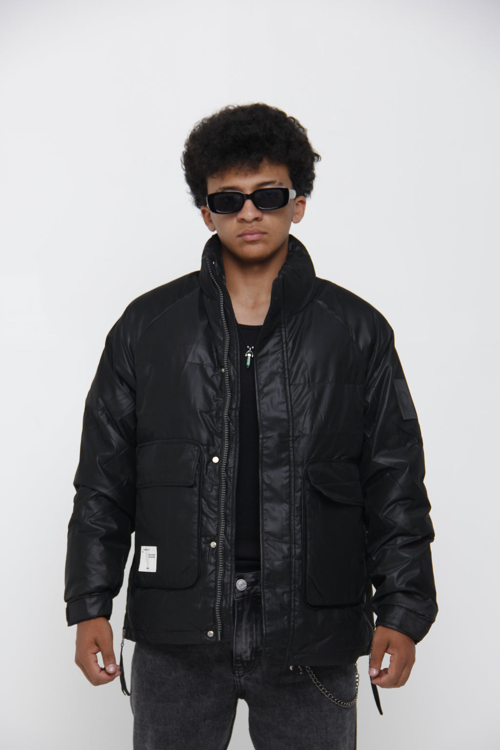 Chaqueta Puffer para Hombre Acolchada - Estilo Parka Oversize