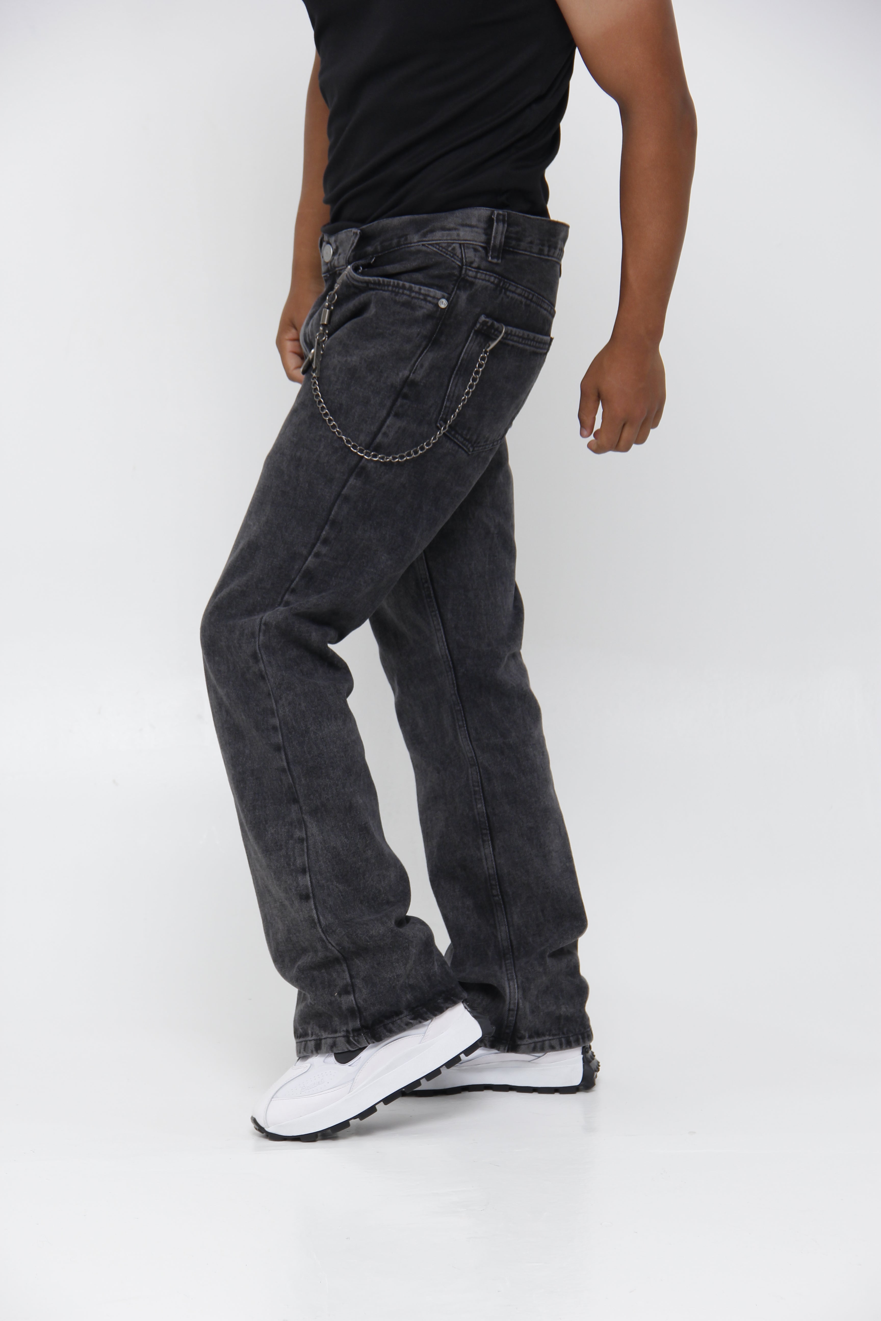 Jean para Hombre - Corte Relaxed Fit Recto