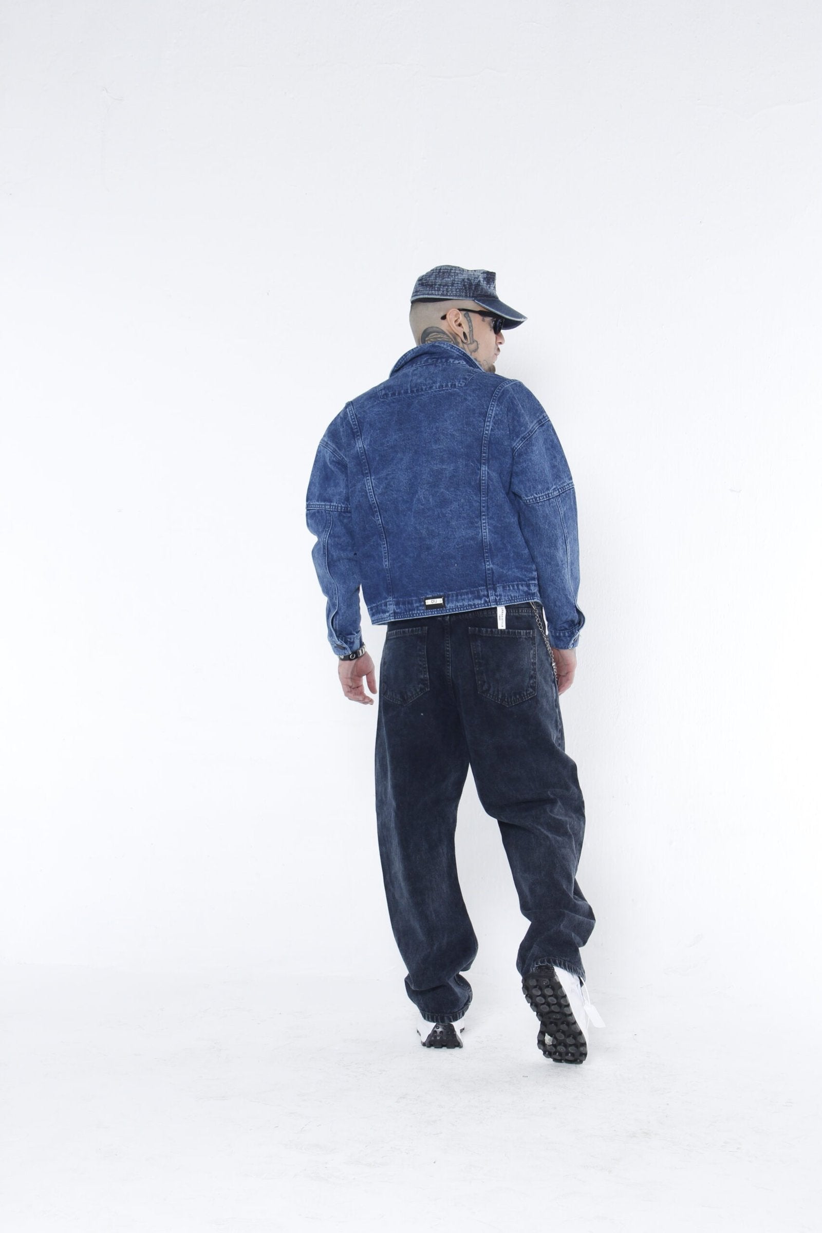 Chamarra Denim Stone Wash - Trucker Jacket Boxy Fit
