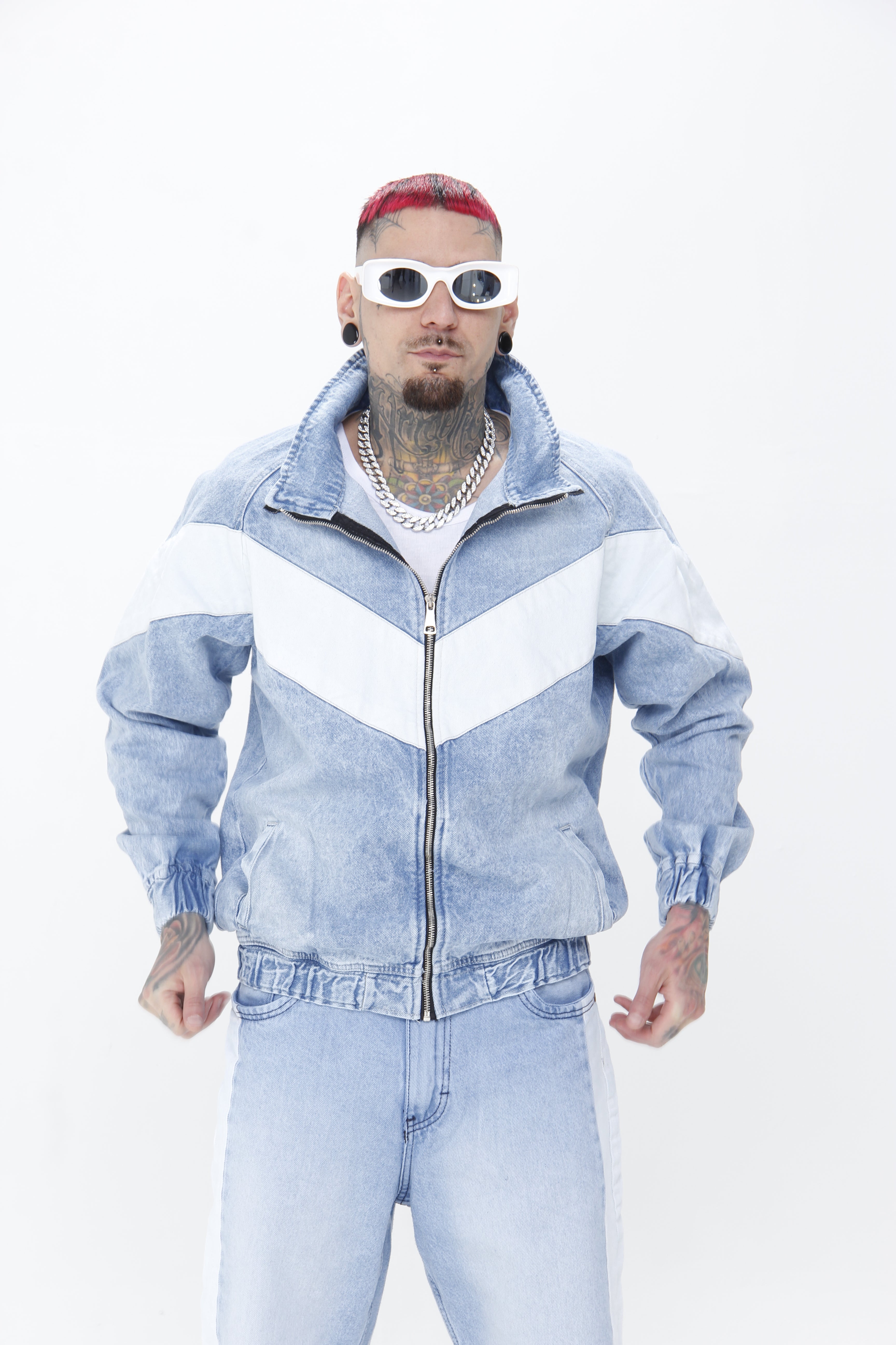 Chaqueta en Jean Hombre Azul Oversize | Denim Urbano Premium
