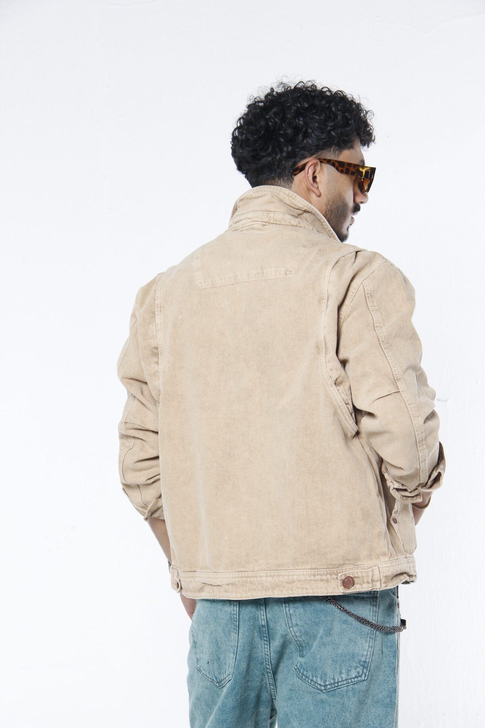 Chaqueta Zip-Up Arena Vintage [Bogotá D.C] - Work Jacket Boxy Fit Lavada