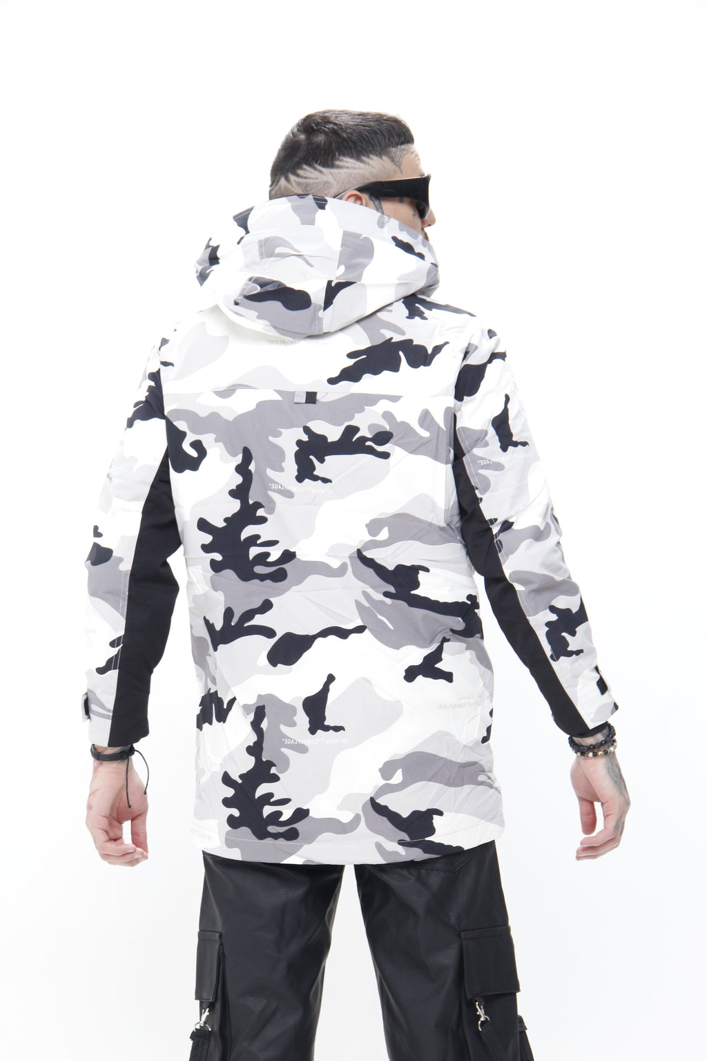 Chaqueta Puffer Técnica Camuflaje Ártico