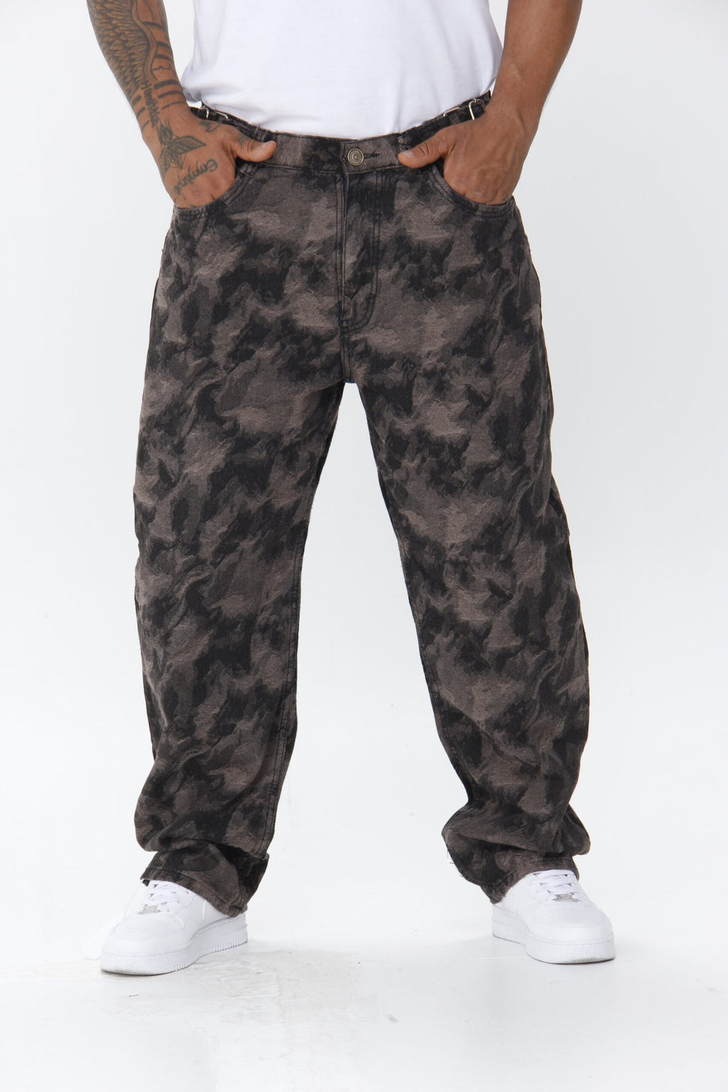 Pantalón Hombre Tejido Jacquard - Diseño Texturizado Premium y Corte