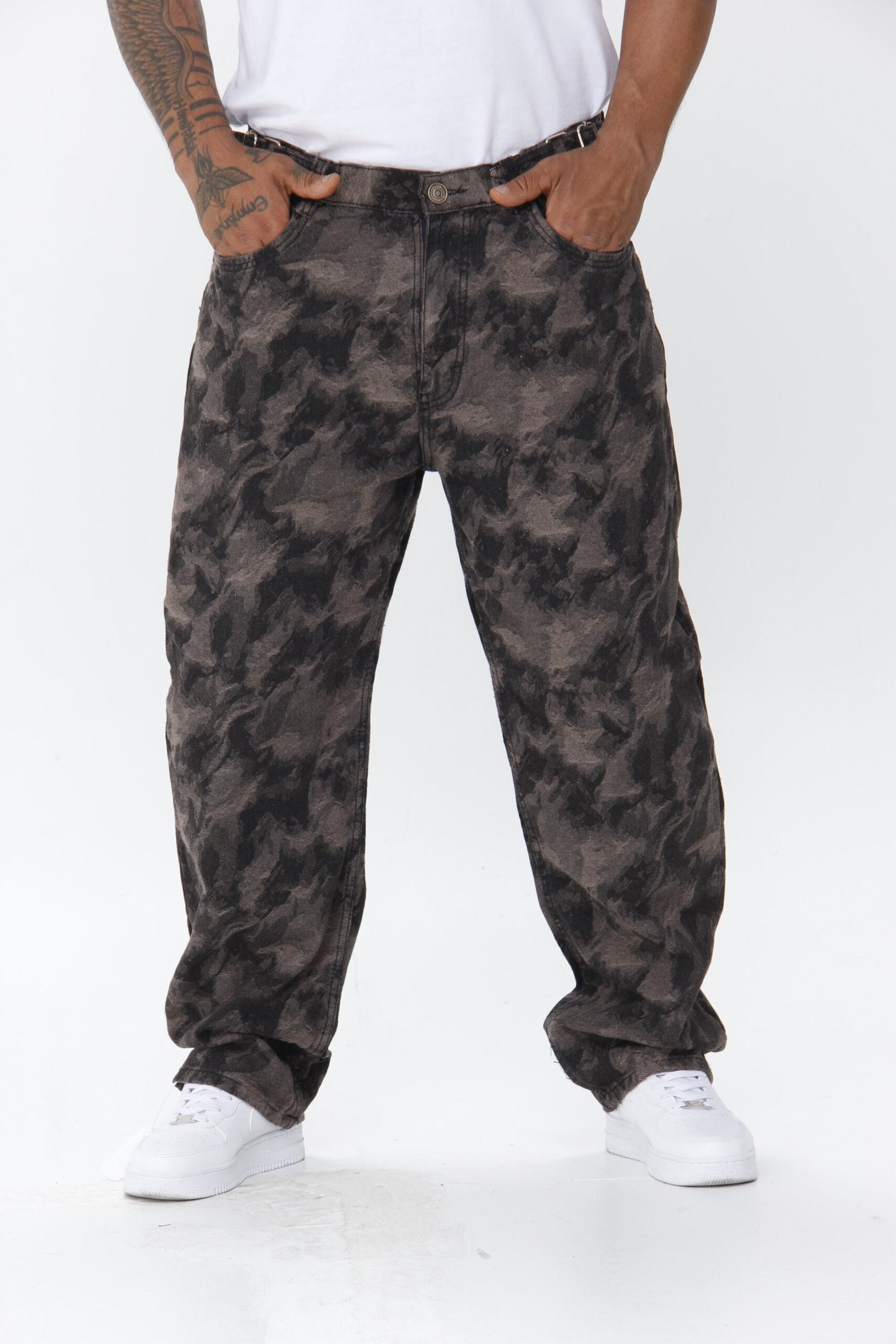 Pantalón Hombre Tejido Jacquard - Diseño Texturizado Premium y Corte