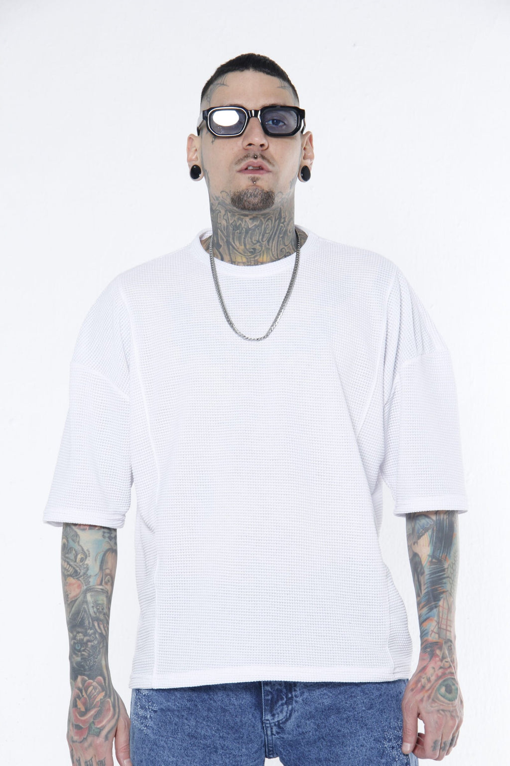 Camiseta Oversized  - Algodón Premium Texturizado
