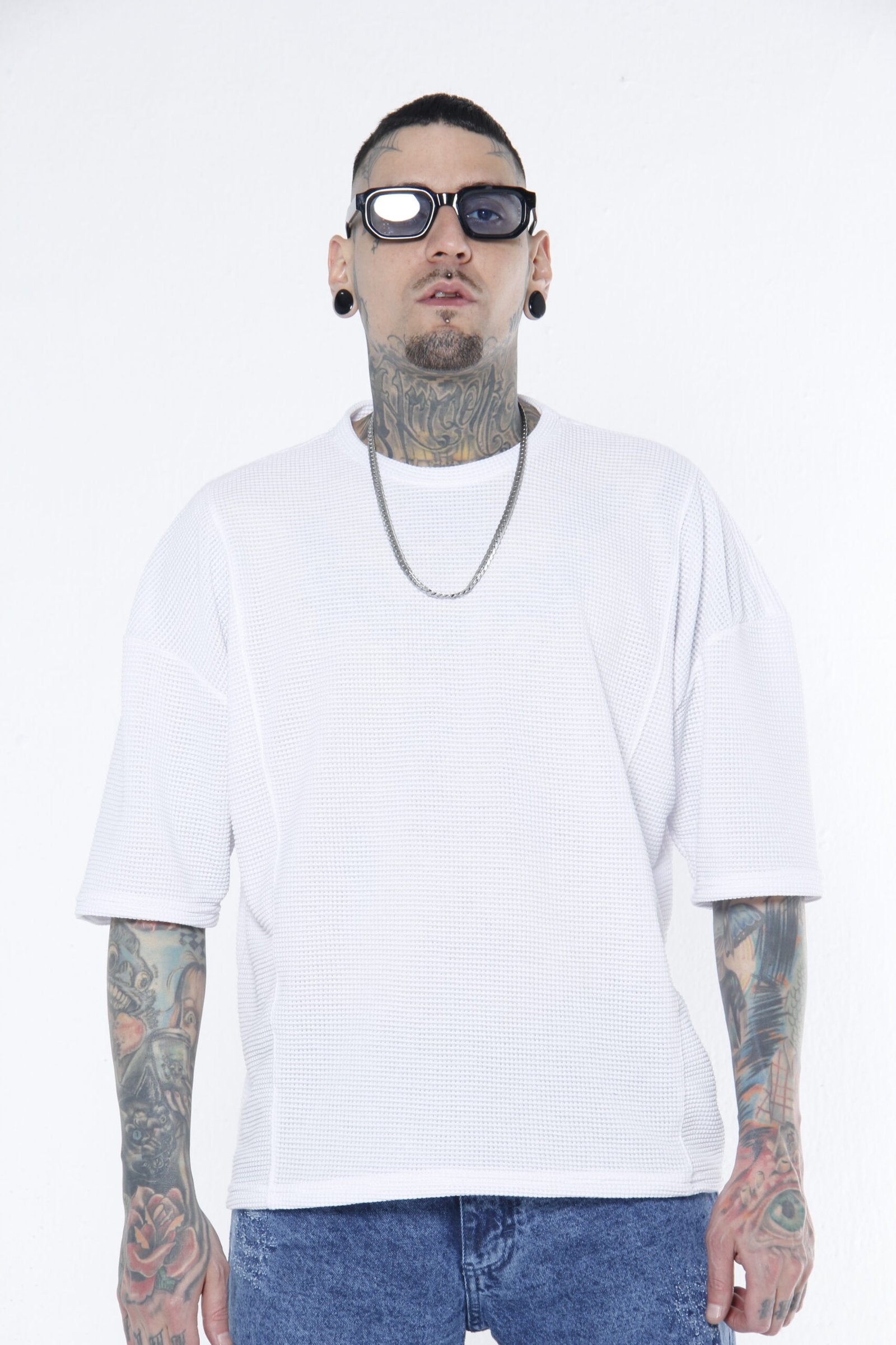 Camiseta Oversized  - Algodón Premium Texturizado