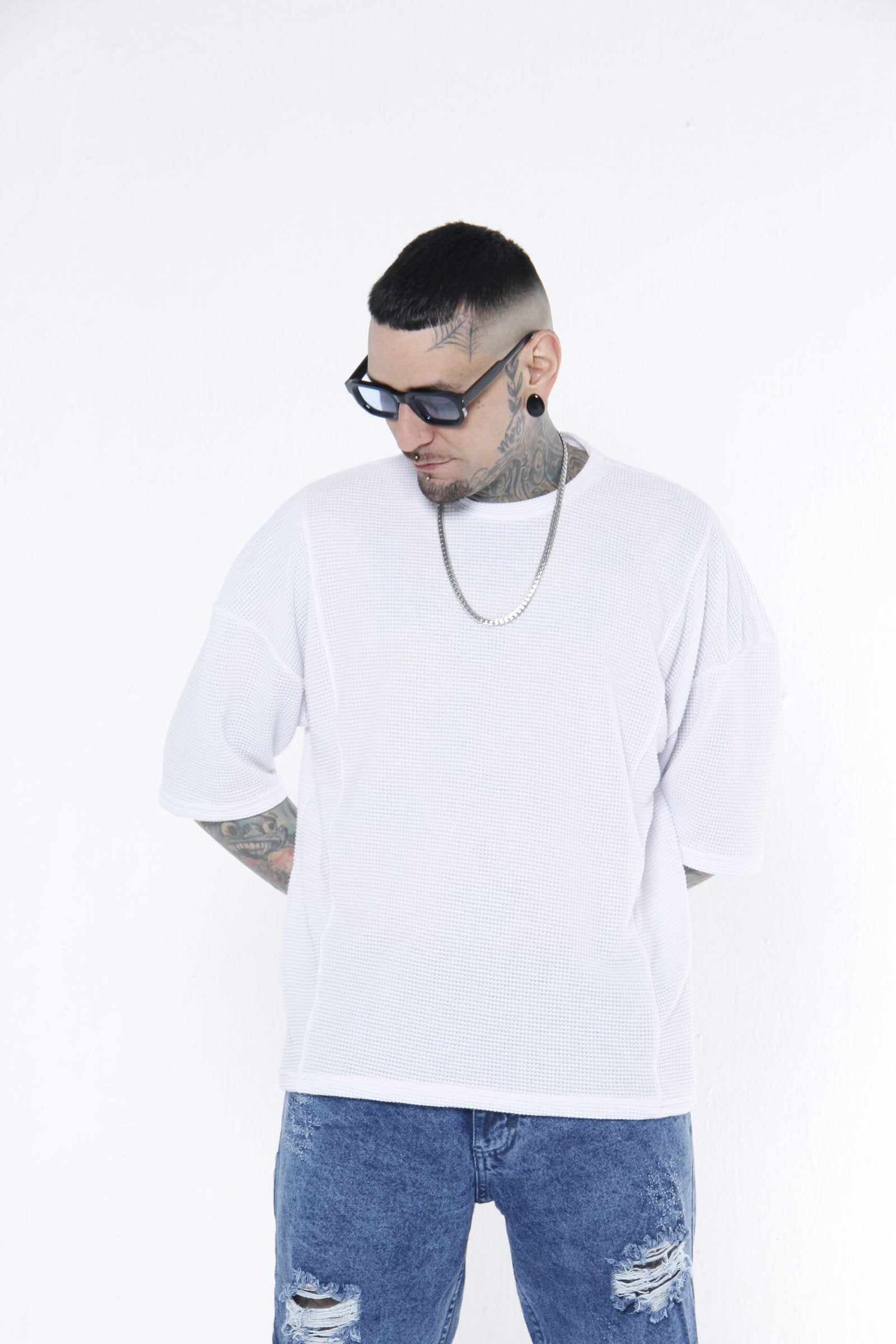 Camiseta Oversized  - Algodón Premium Texturizado