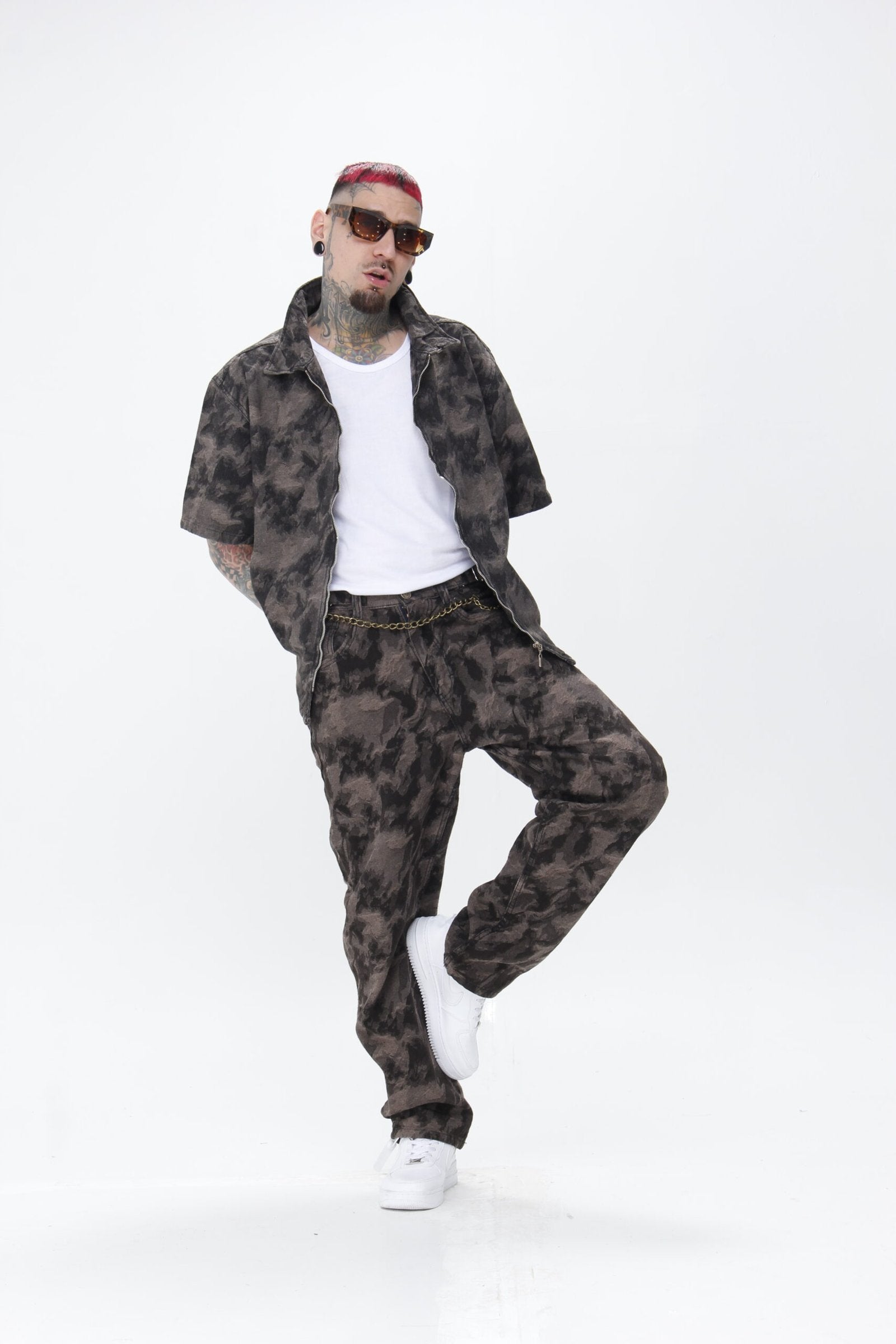 Pantalón Hombre Tejido Jacquard - Diseño Texturizado Premium y Corte