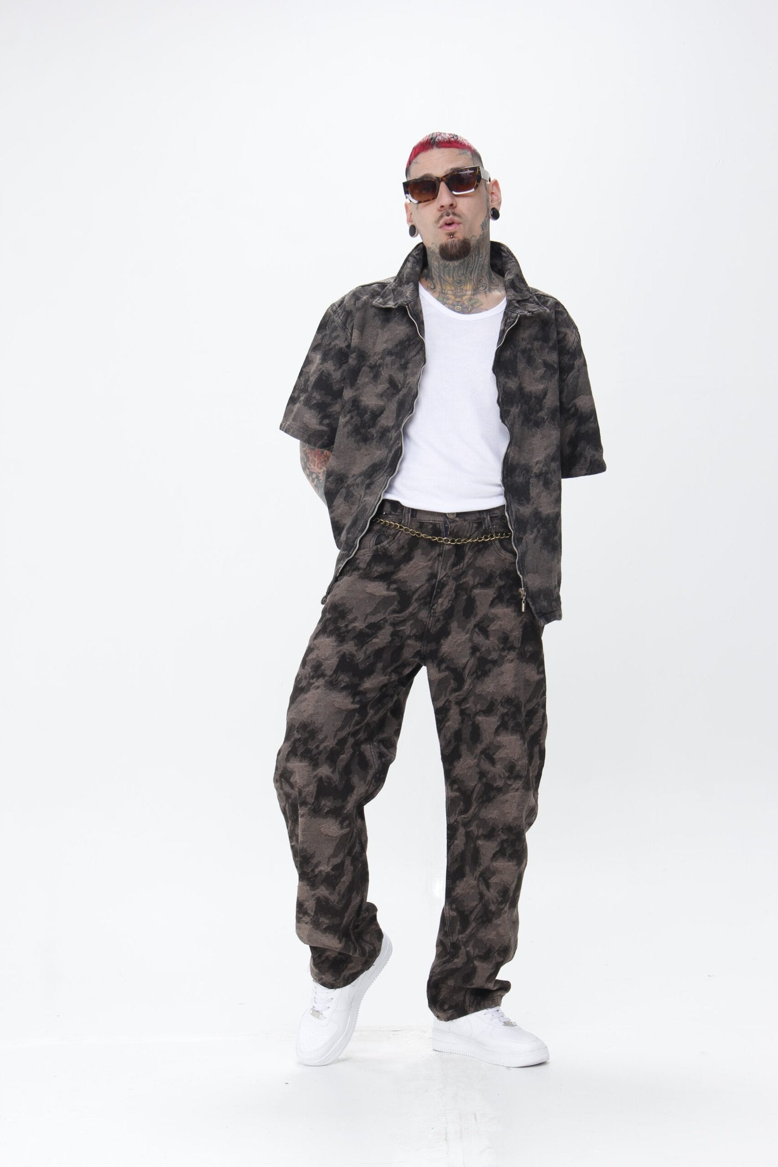 Pantalón Hombre Tejido Jacquard - Diseño Texturizado Premium y Corte