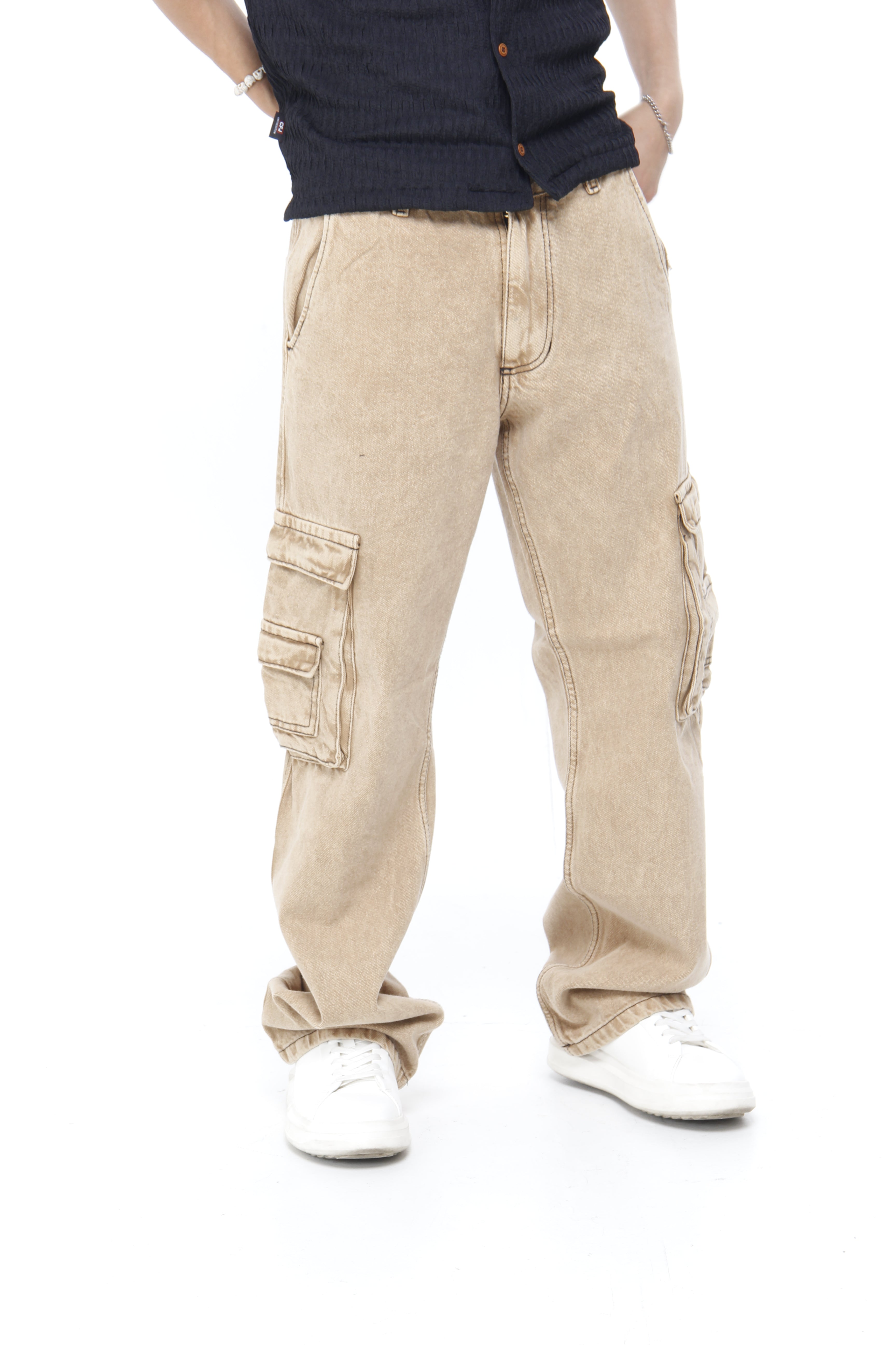 Pantalón Cargo Beige para Hombre