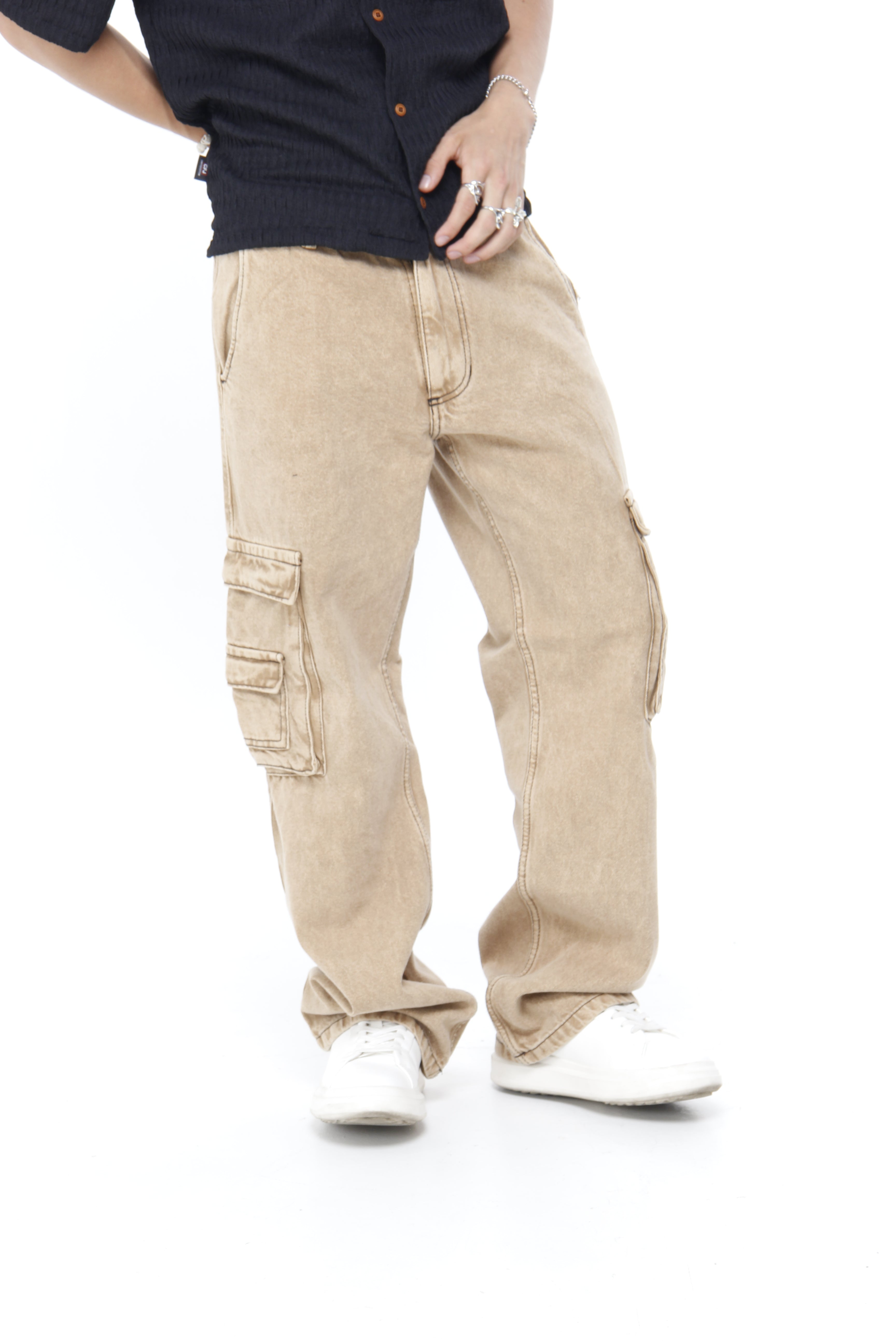 Pantalón Cargo Beige para Hombre