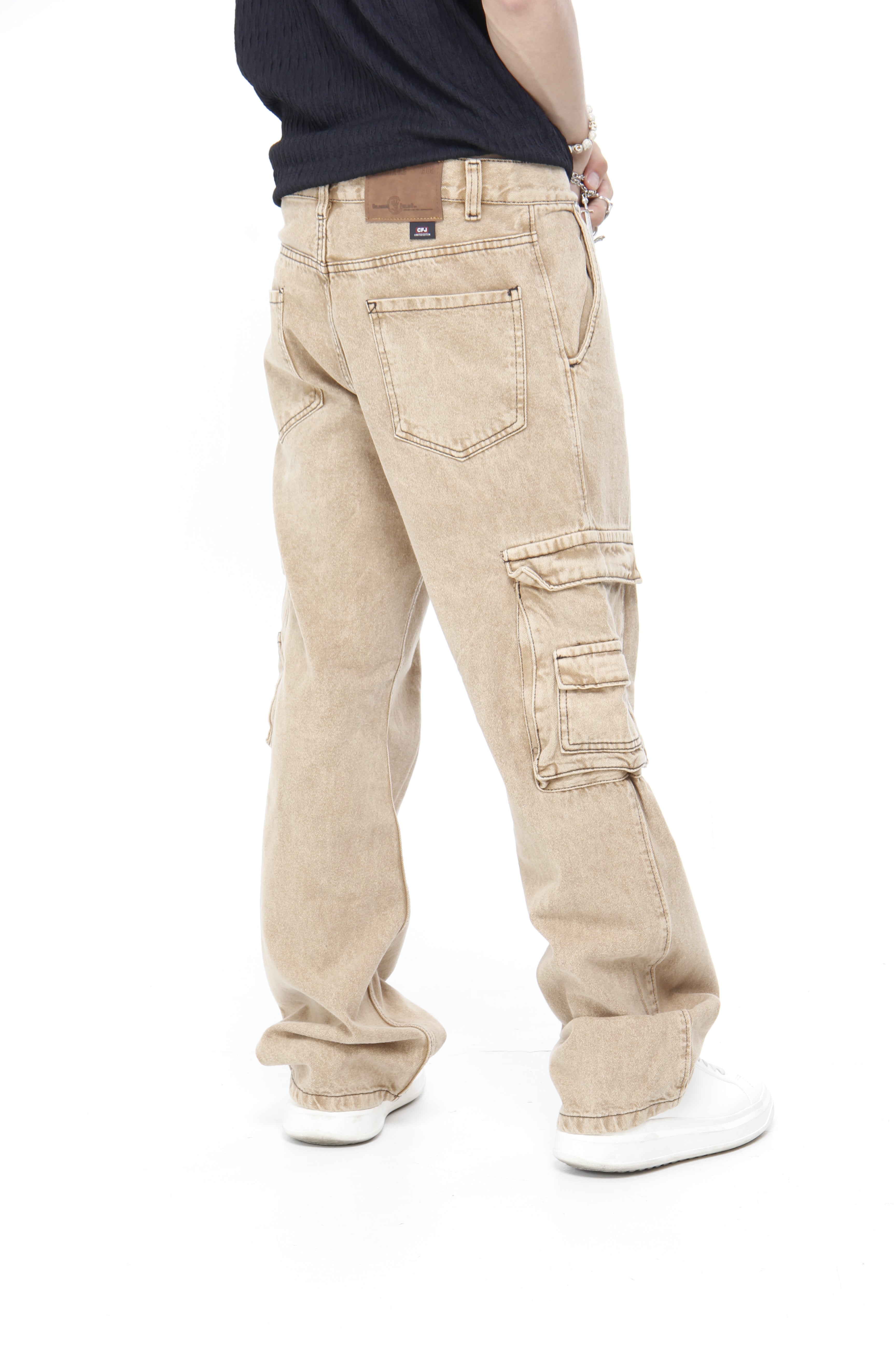 Pantalón Cargo Beige para Hombre