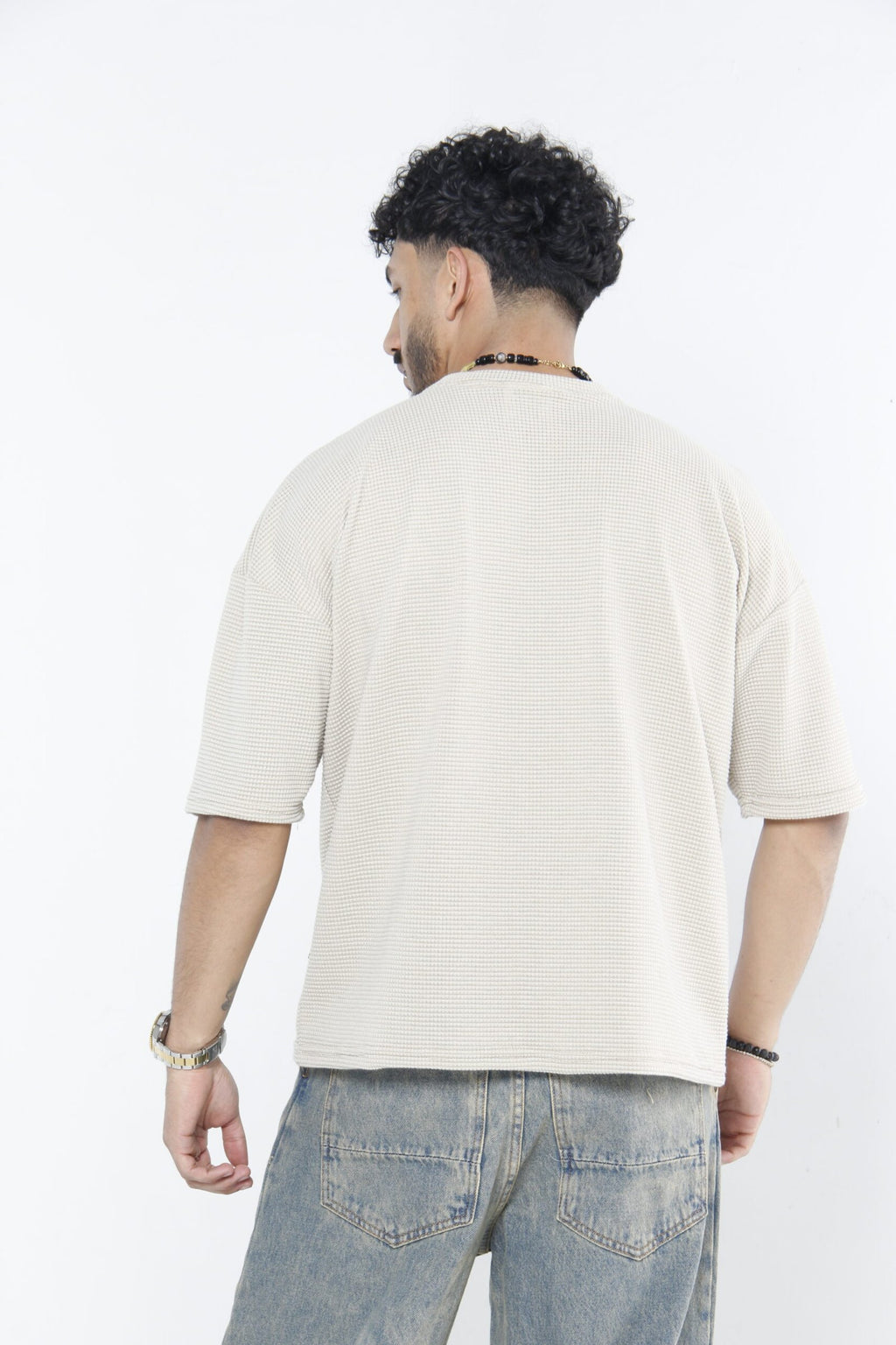 Camiseta Oversized  - Algodón Premium Texturizado